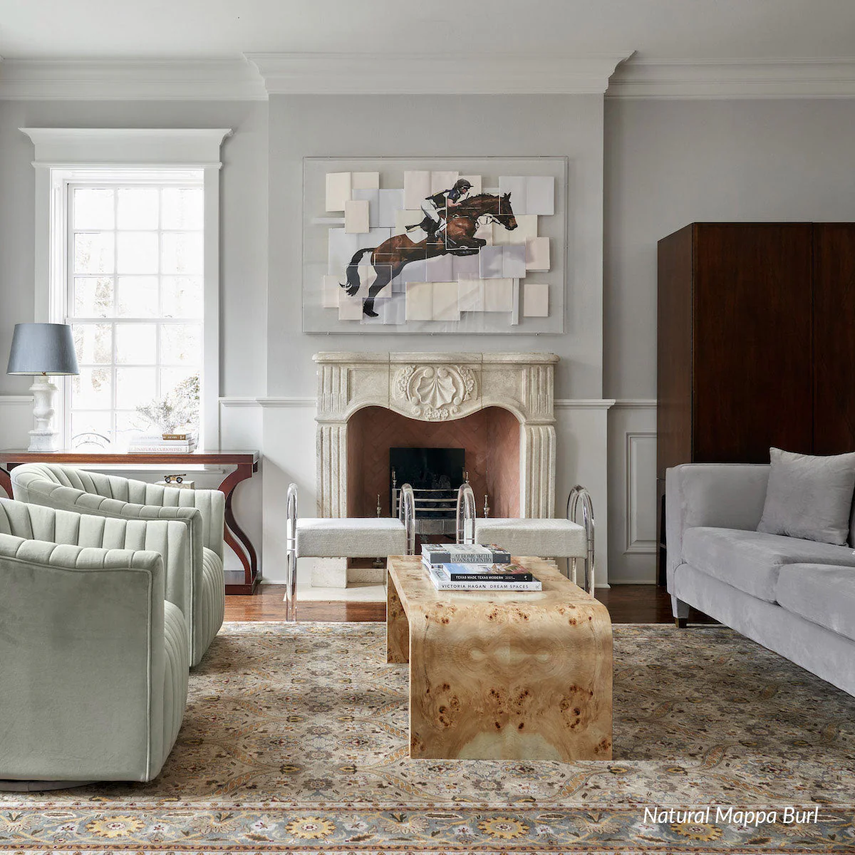 Custom Janus Waterfall Coffee Table - Image 2