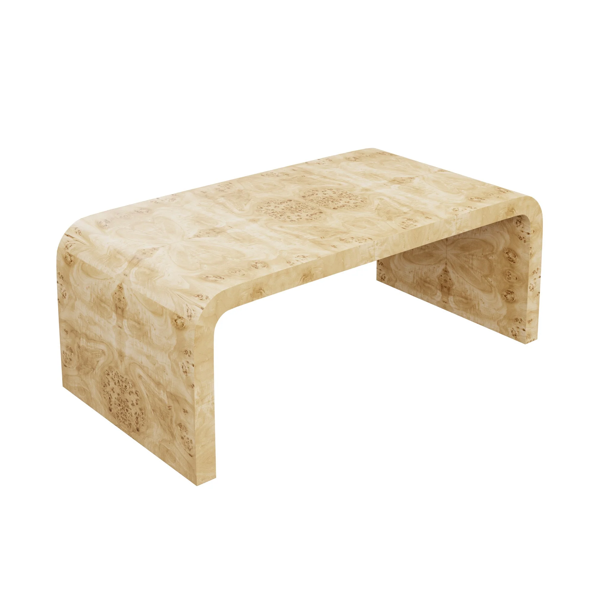 Custom Janus Waterfall Coffee Table - Image 5