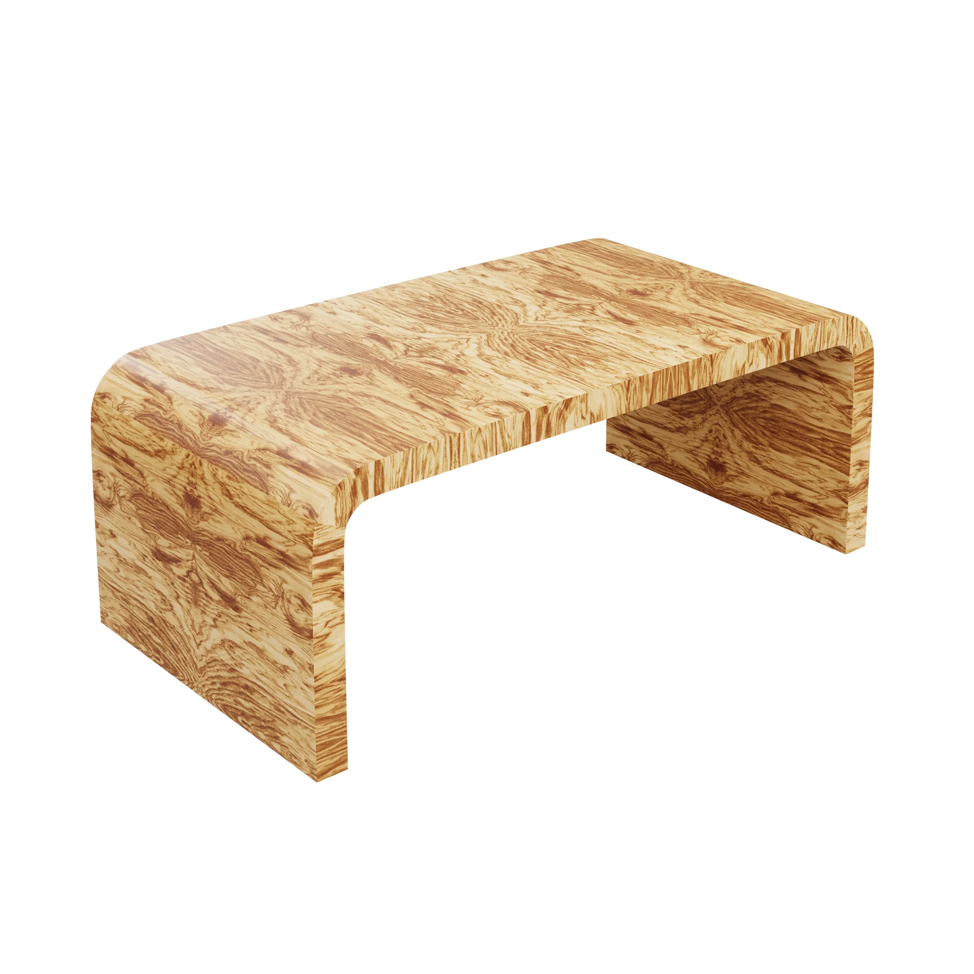 Custom Janus Waterfall Coffee Table - Image 9