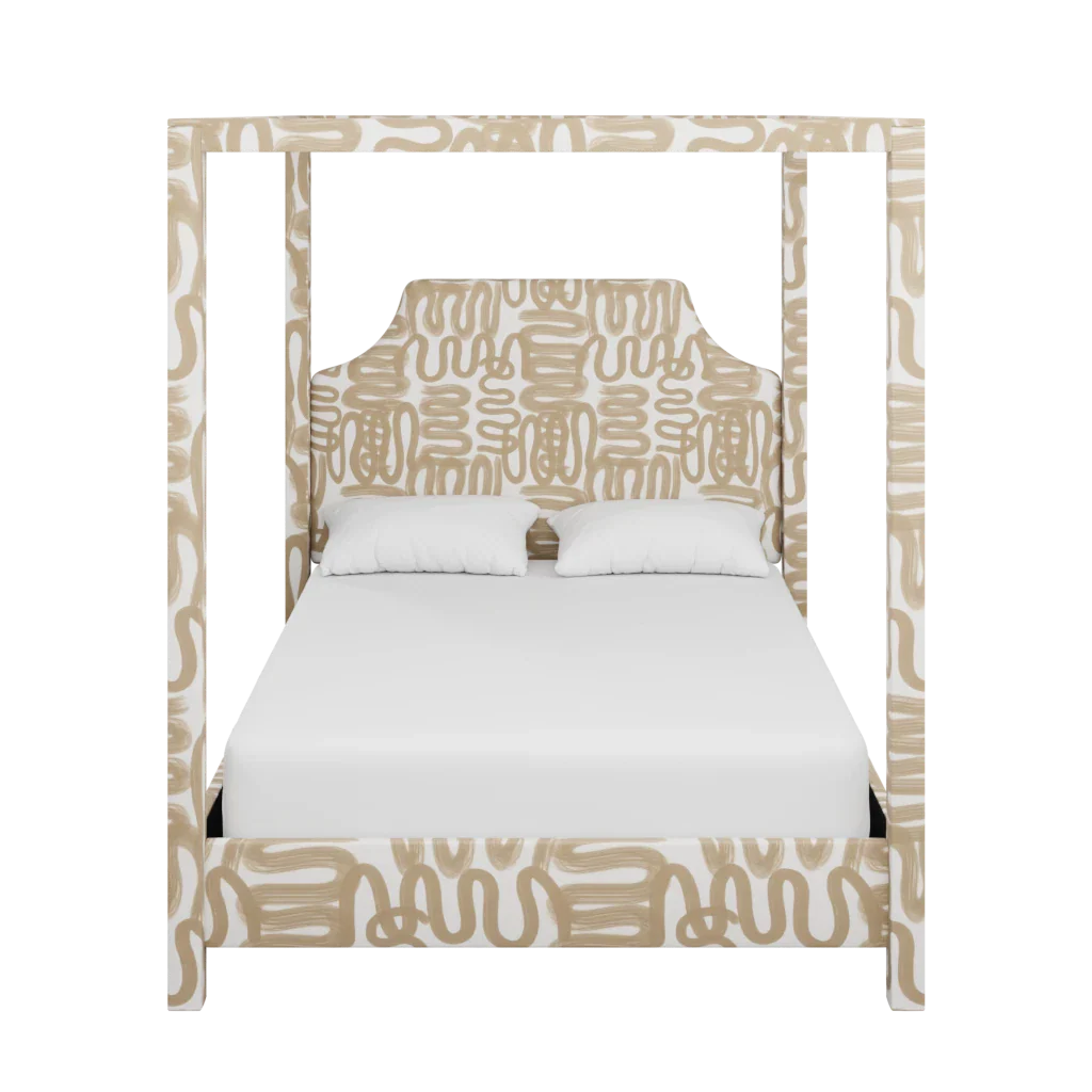 Custom Provence Canopy Bed - Image 26