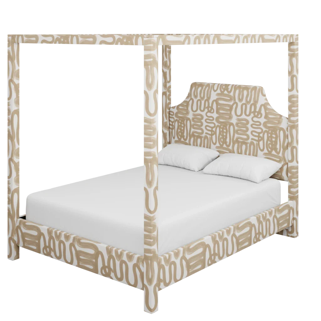 Custom Provence Canopy Bed - Image 27