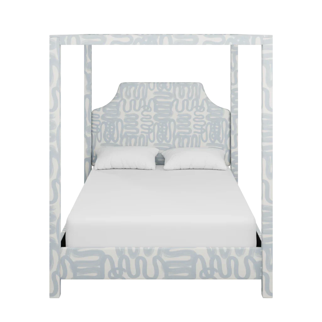 Custom Provence Canopy Bed - Image 28
