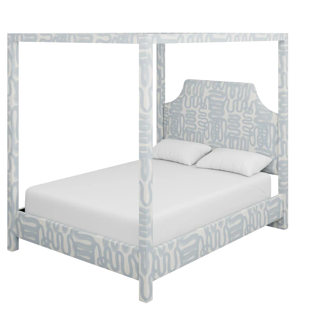Custom Provence Canopy Bed - Image 29
