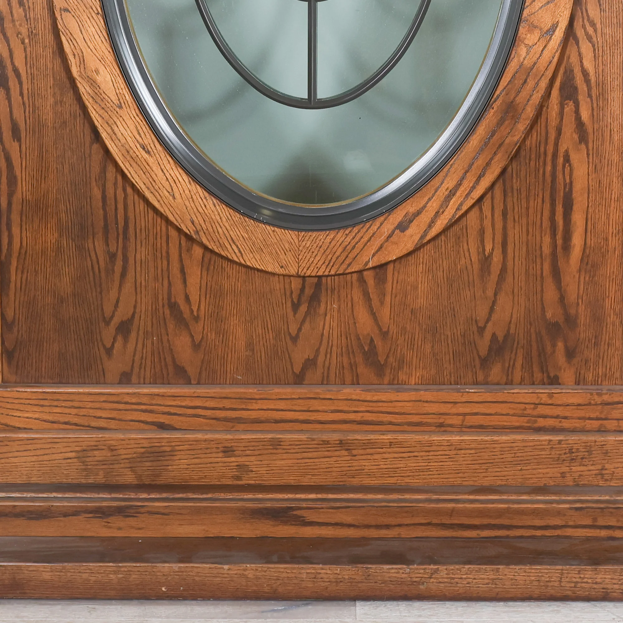 Rolling Room Divider with Glass Window - Image 3