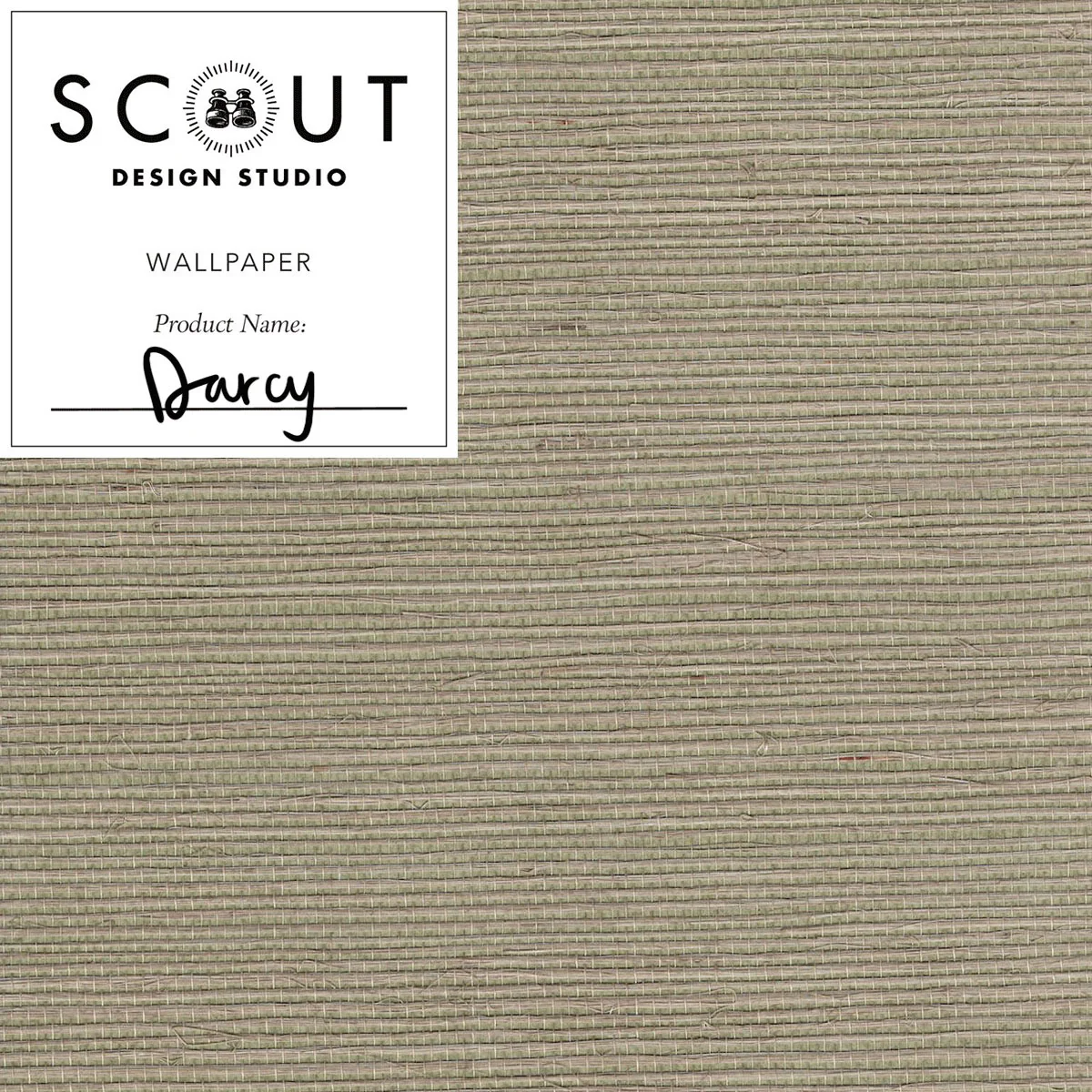 Darcy Sisal Grasscloth Sample