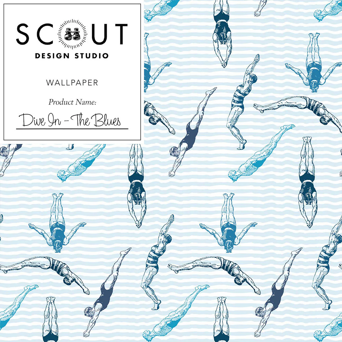 Dive in Wallpaper in The Blues Sample