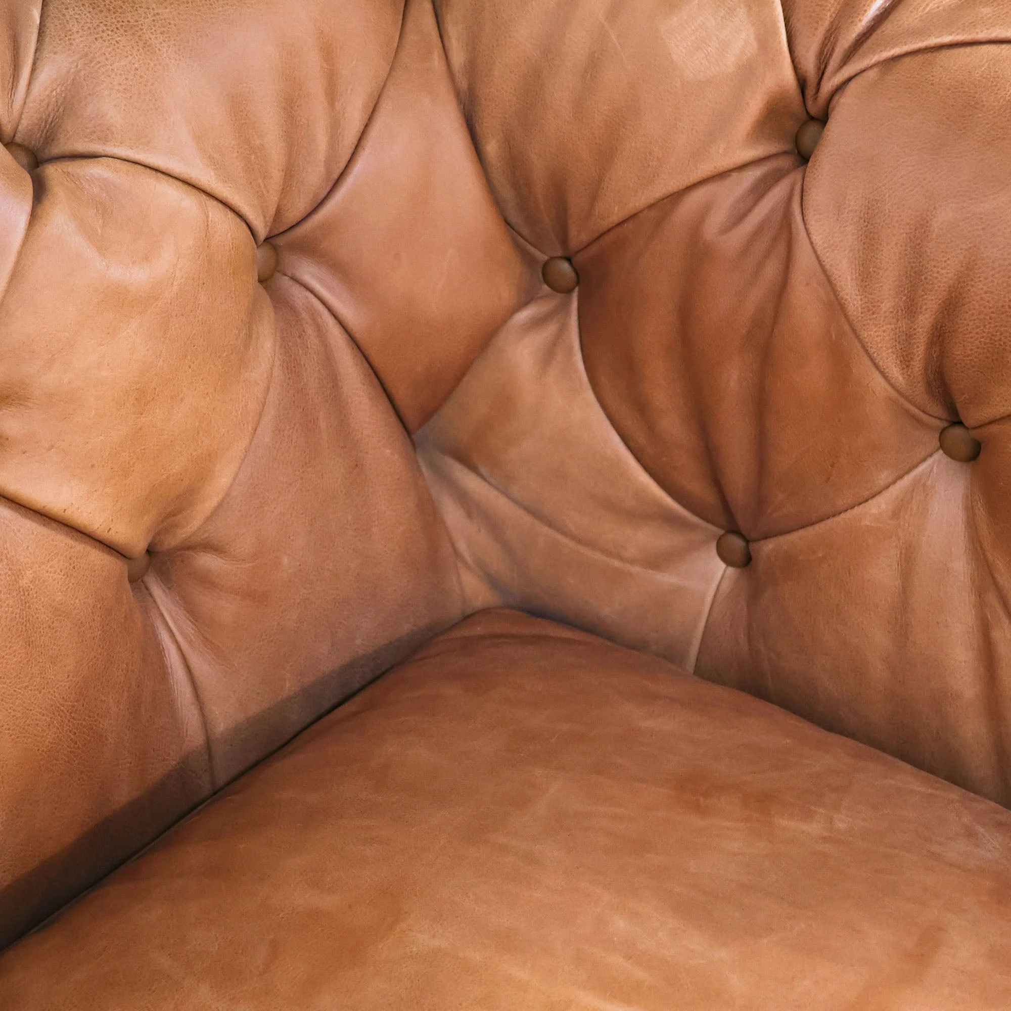 Duval Sofa in Tobacco Leather - Image 12