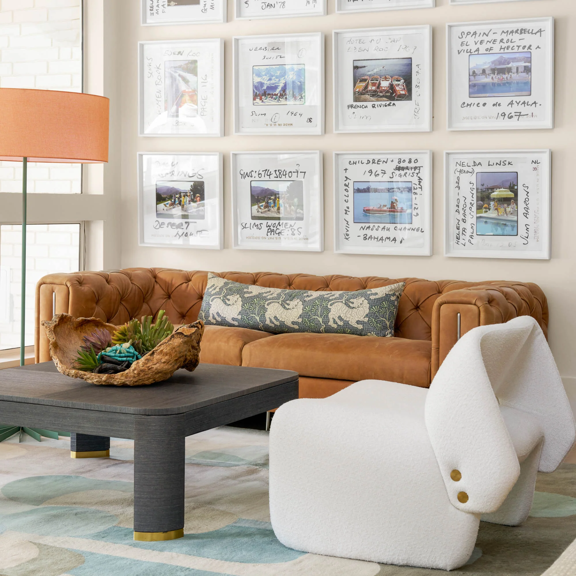 Duval Sofa in Tobacco Leather - Image 3