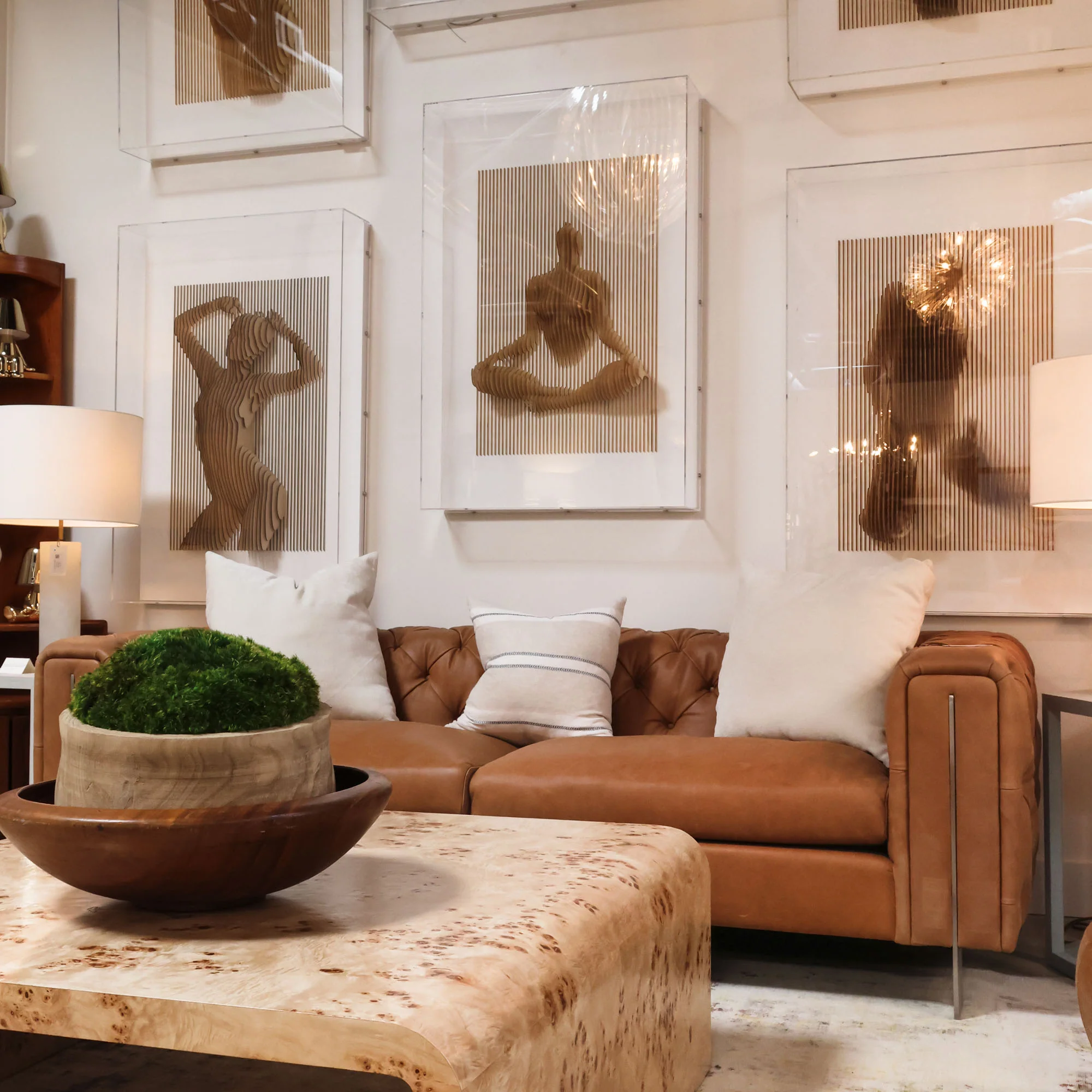 Duval Sofa in Tobacco Leather - Image 8
