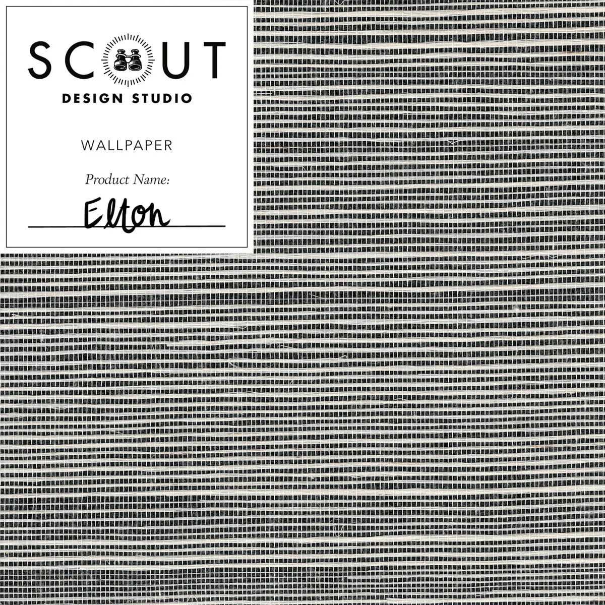 Elton Sisal Grasscloth Sample