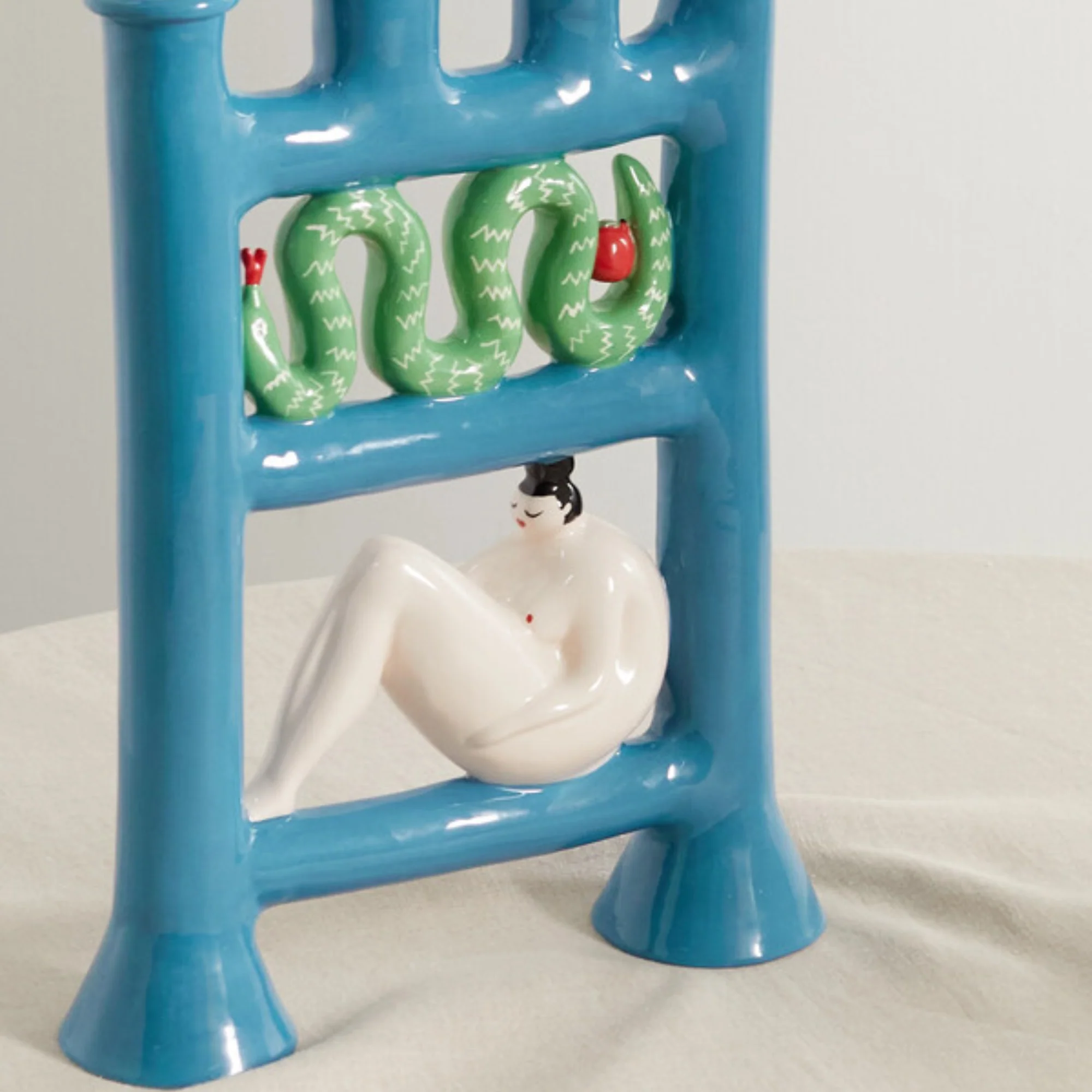 Eve Candleholder - Blue - Image 3