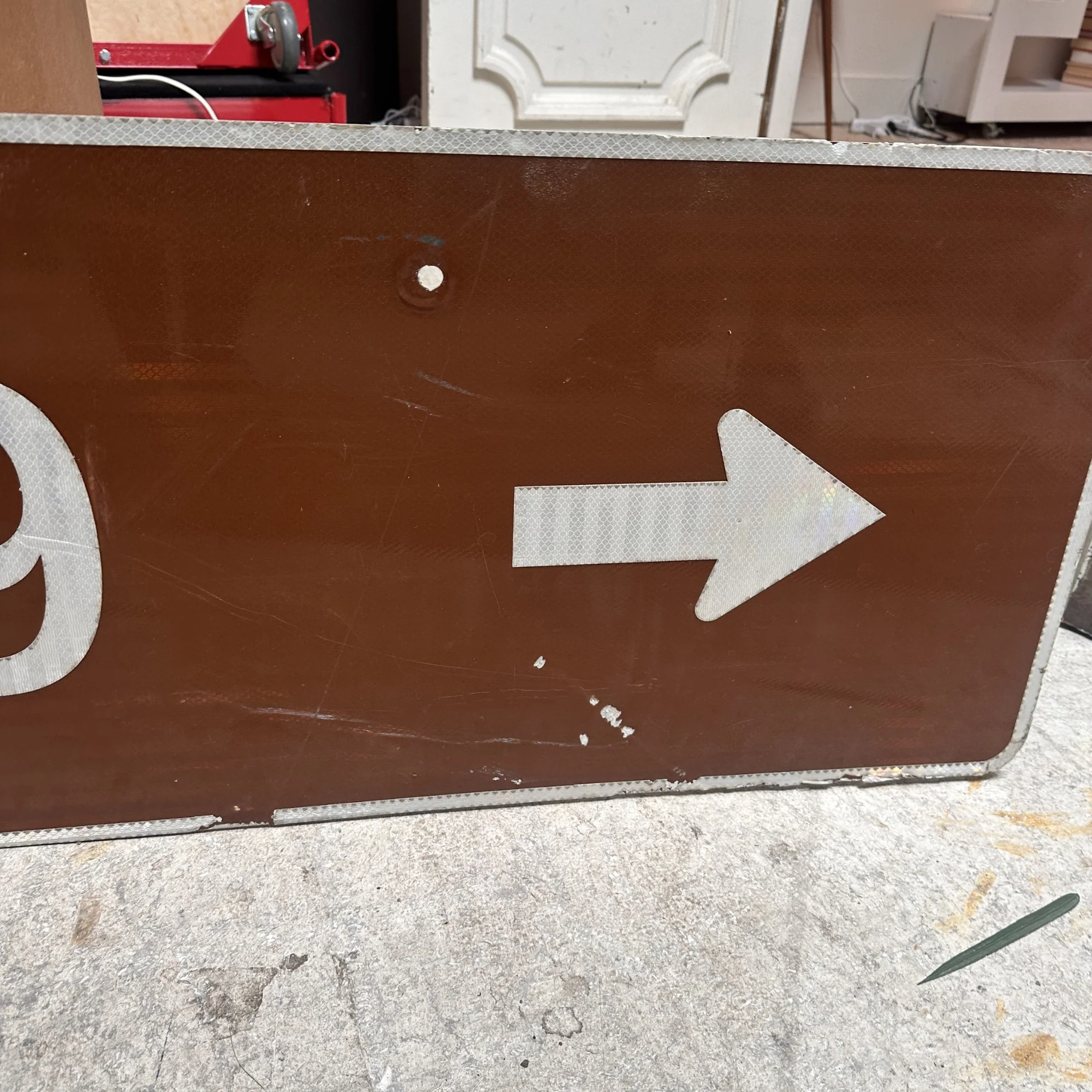Vintage Beach Sign - Image 2