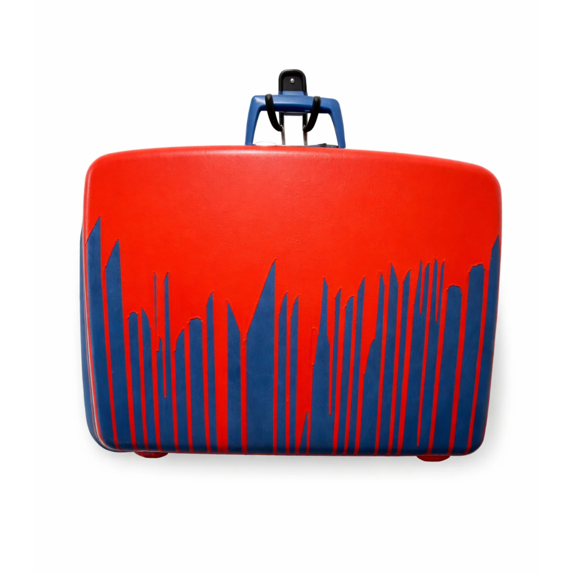 Set of 1960s Samsonite Silhouette Luggage Artwork Signed by Artist - Image 3
