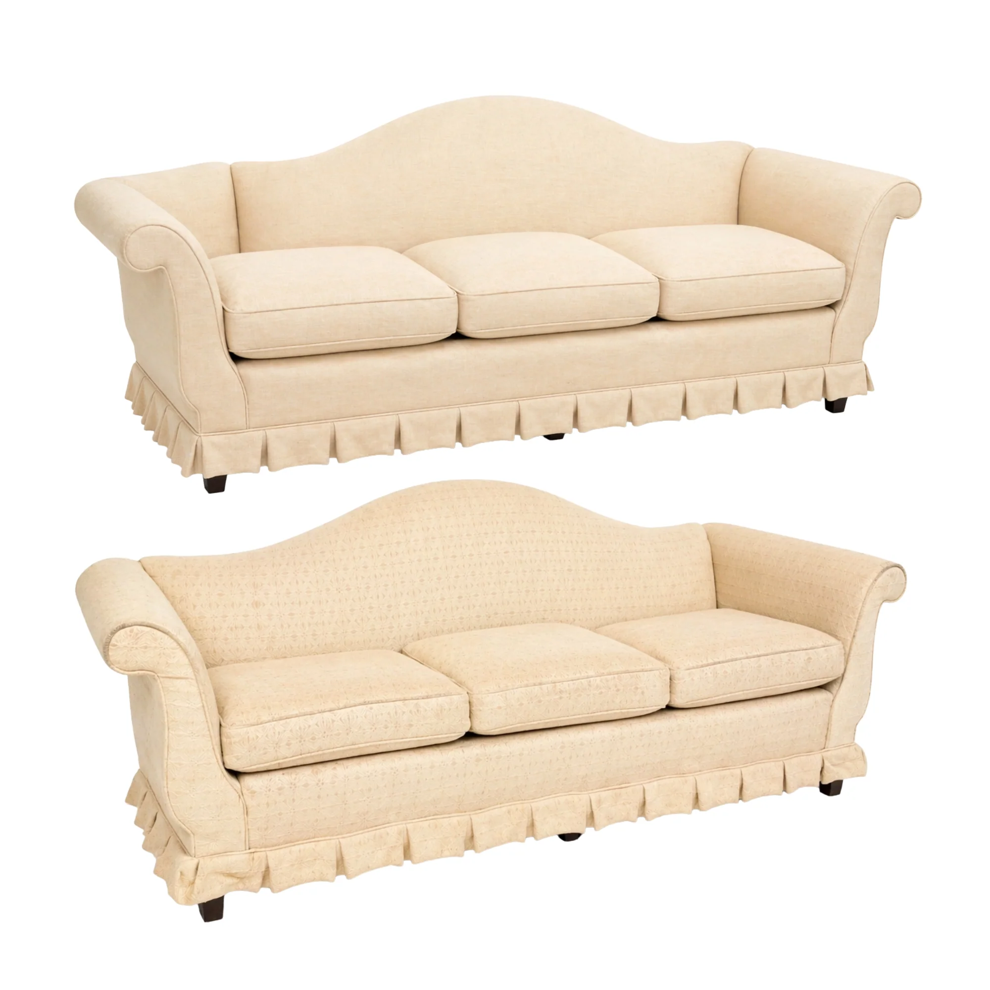Pair of Baker 3 Seater Sofas