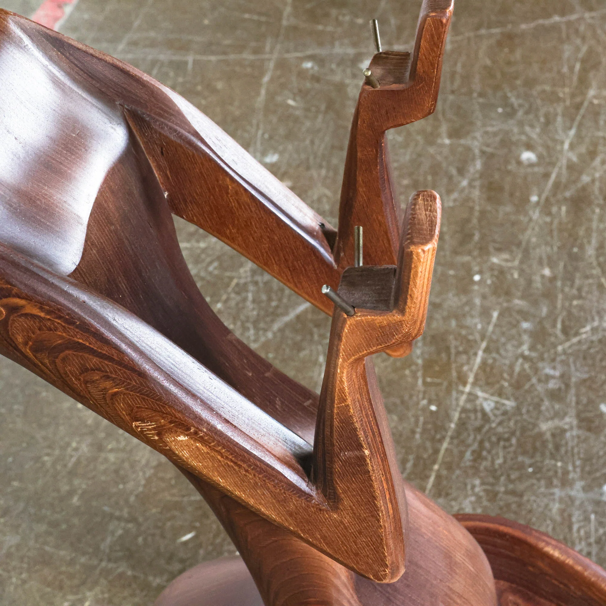 Wood Figure Wine Holder - Image 6