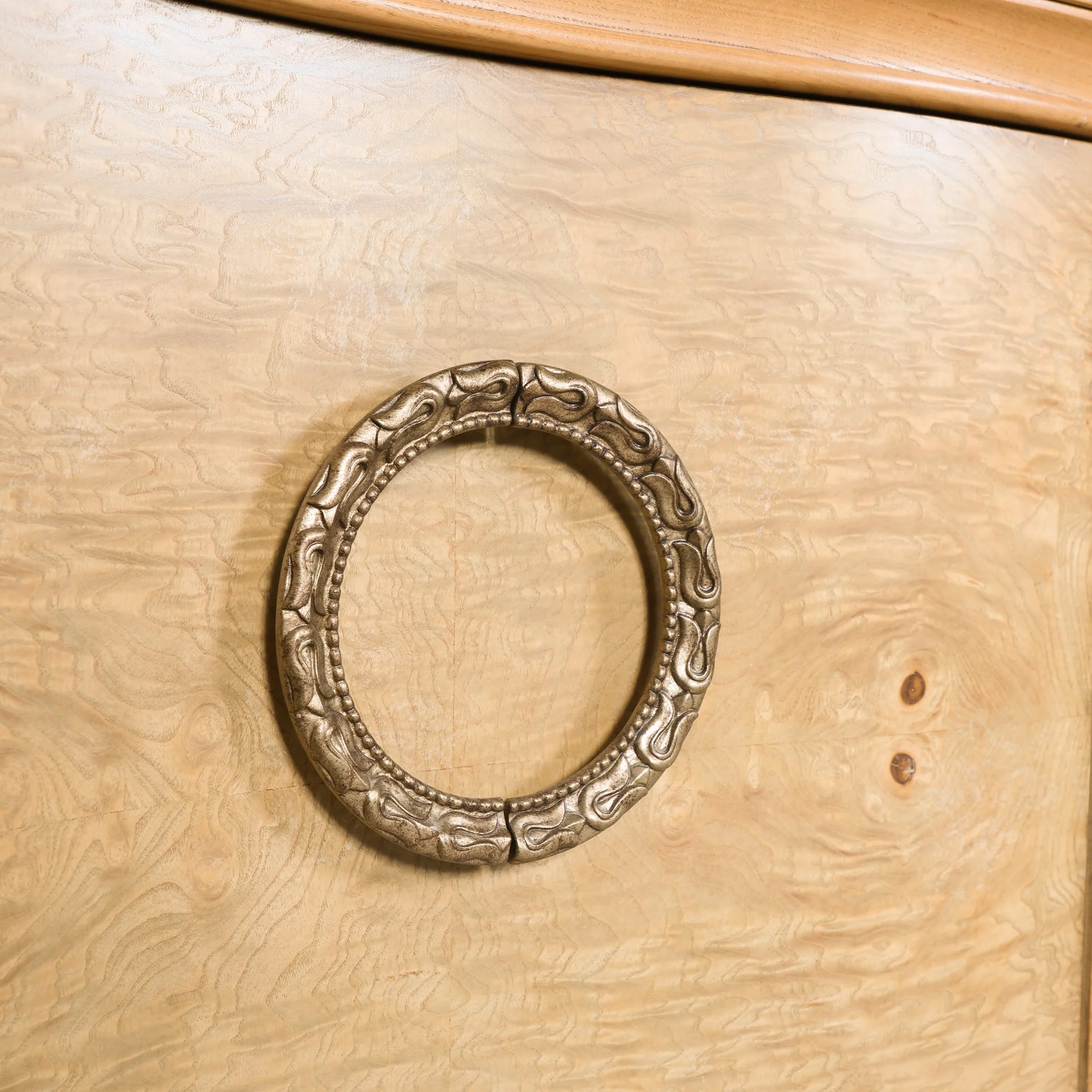 Credenza with Oversized Brass Hardware - Image 4