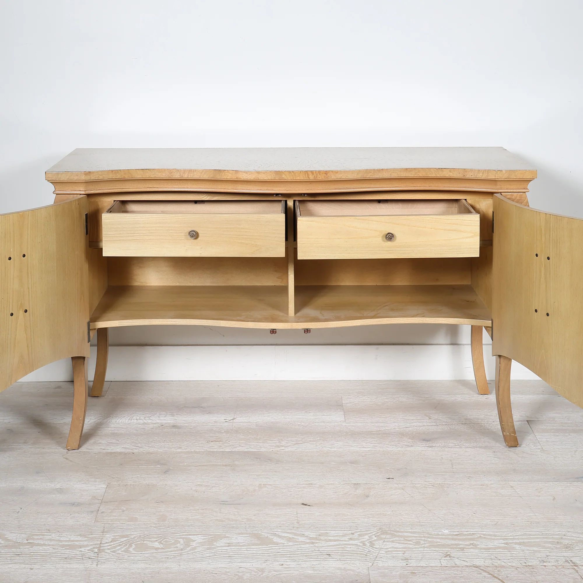 Credenza with Oversized Brass Hardware - Image 6