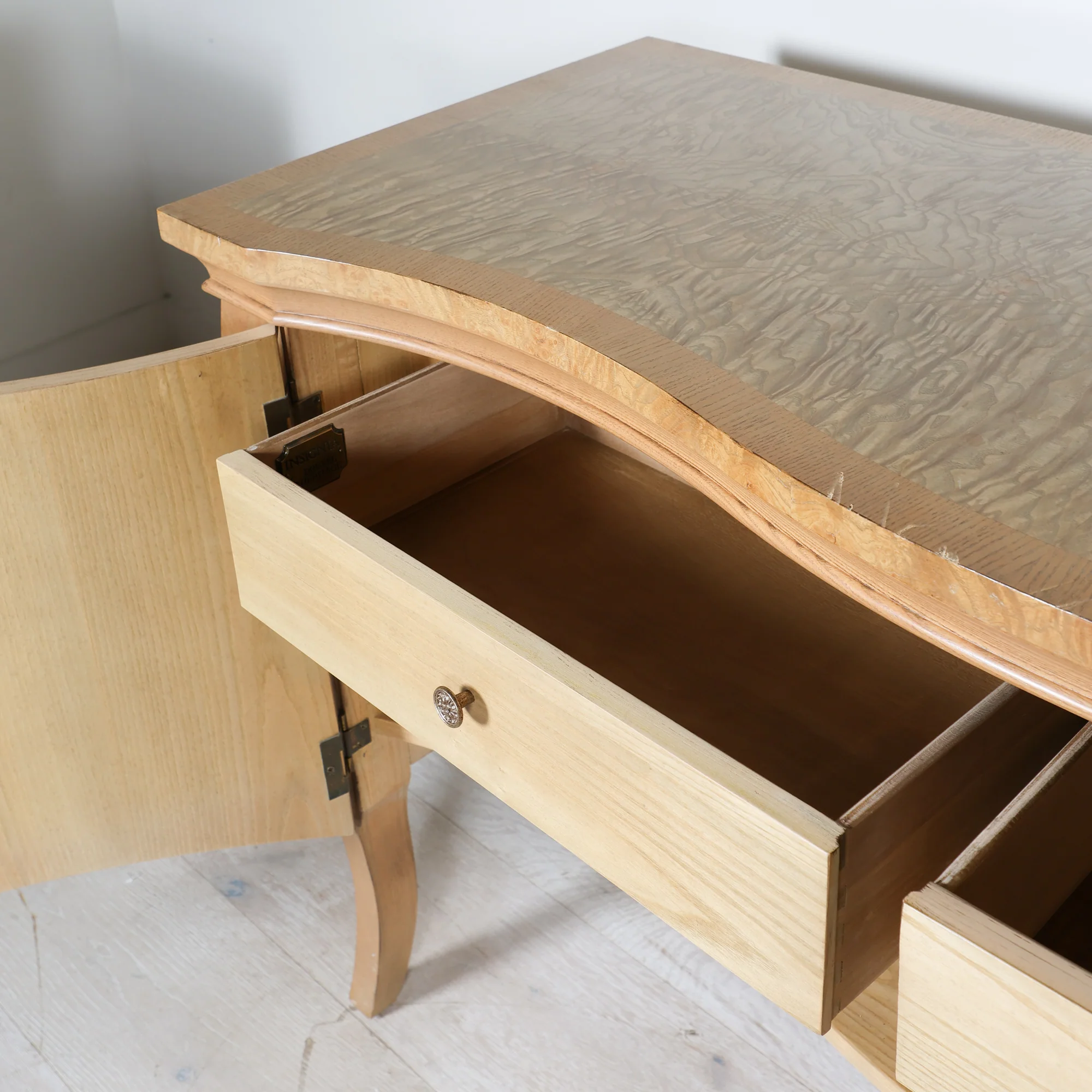 Credenza with Oversized Brass Hardware - Image 8