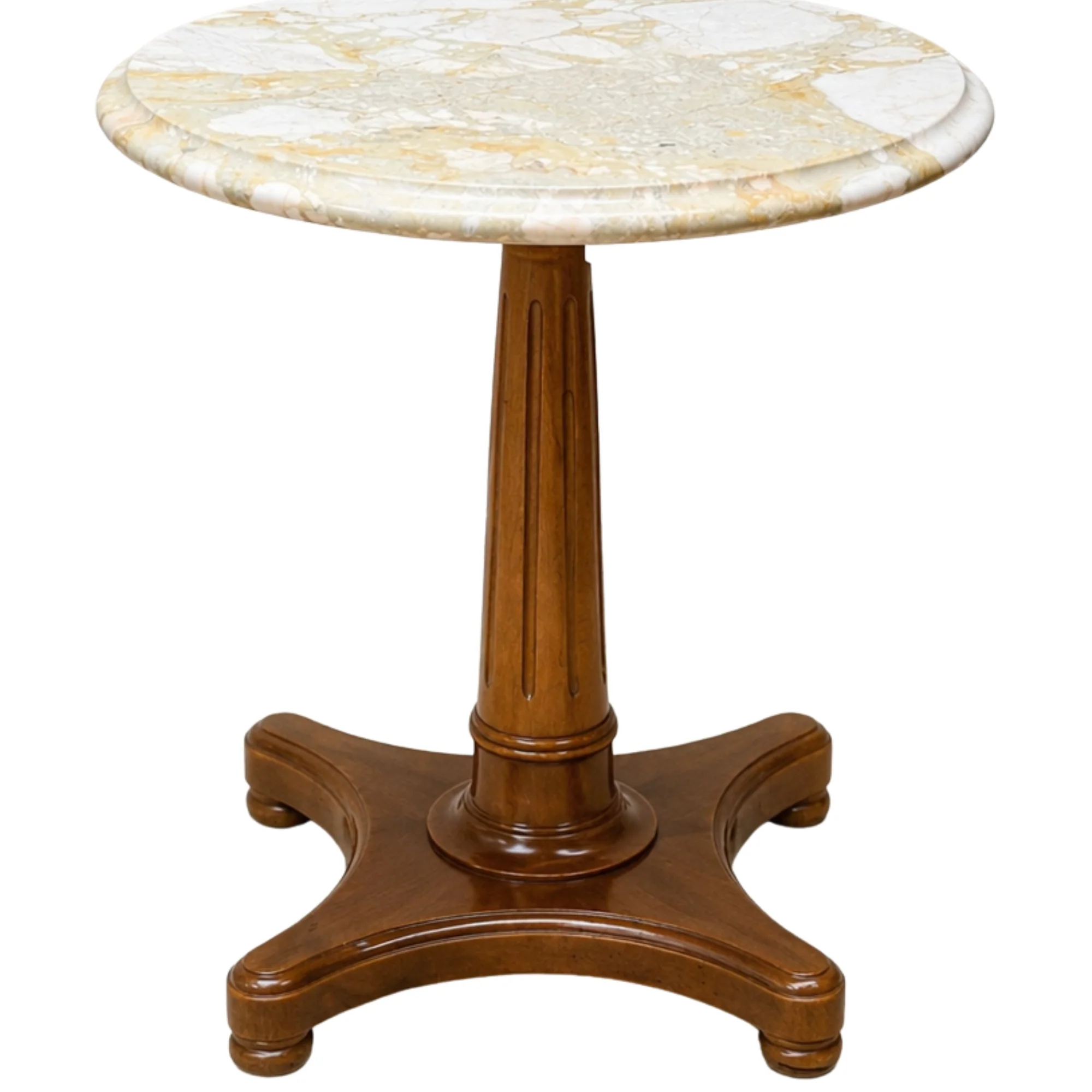 Set of Marble Round Tables - Image 2