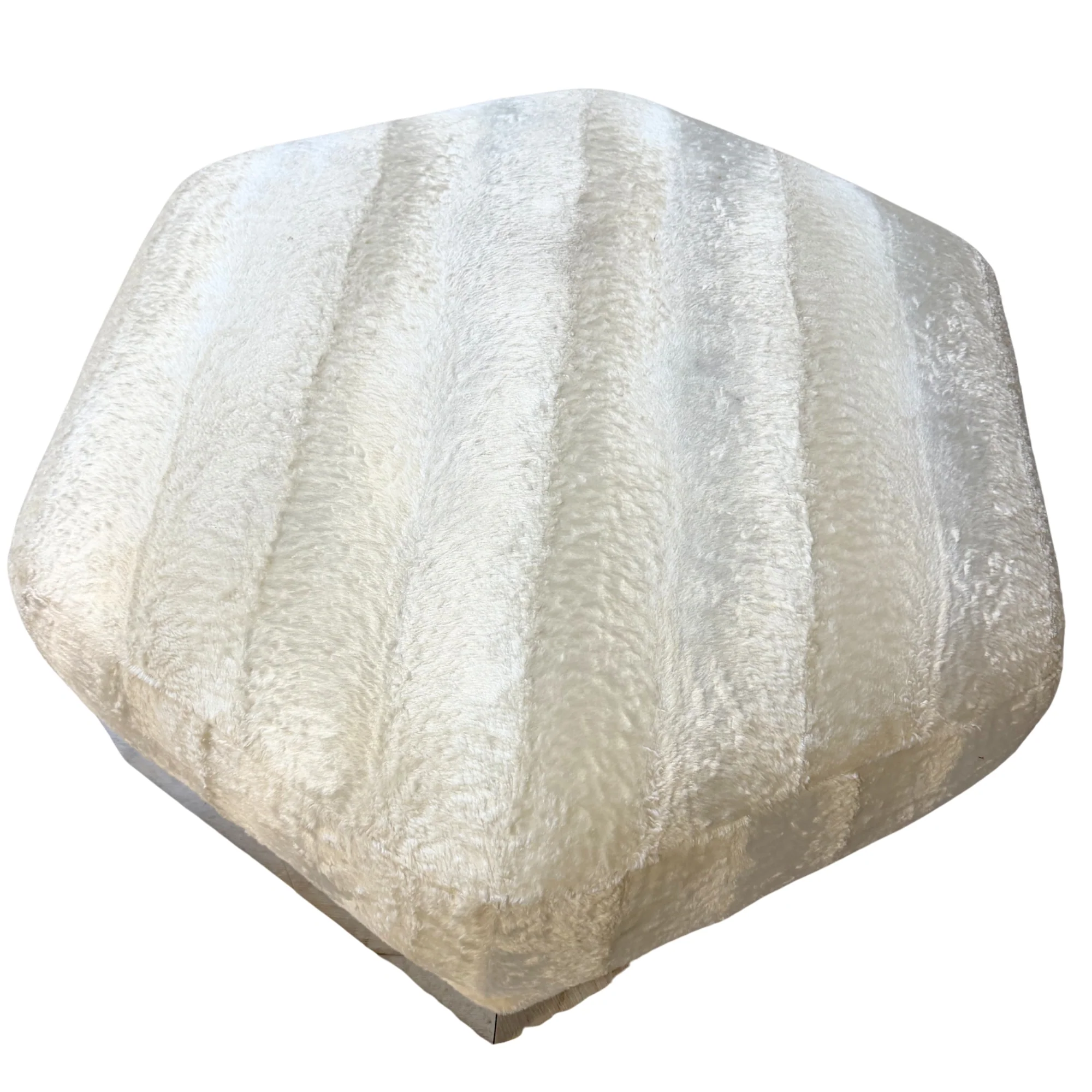 Chrome Ottoman - Image 2