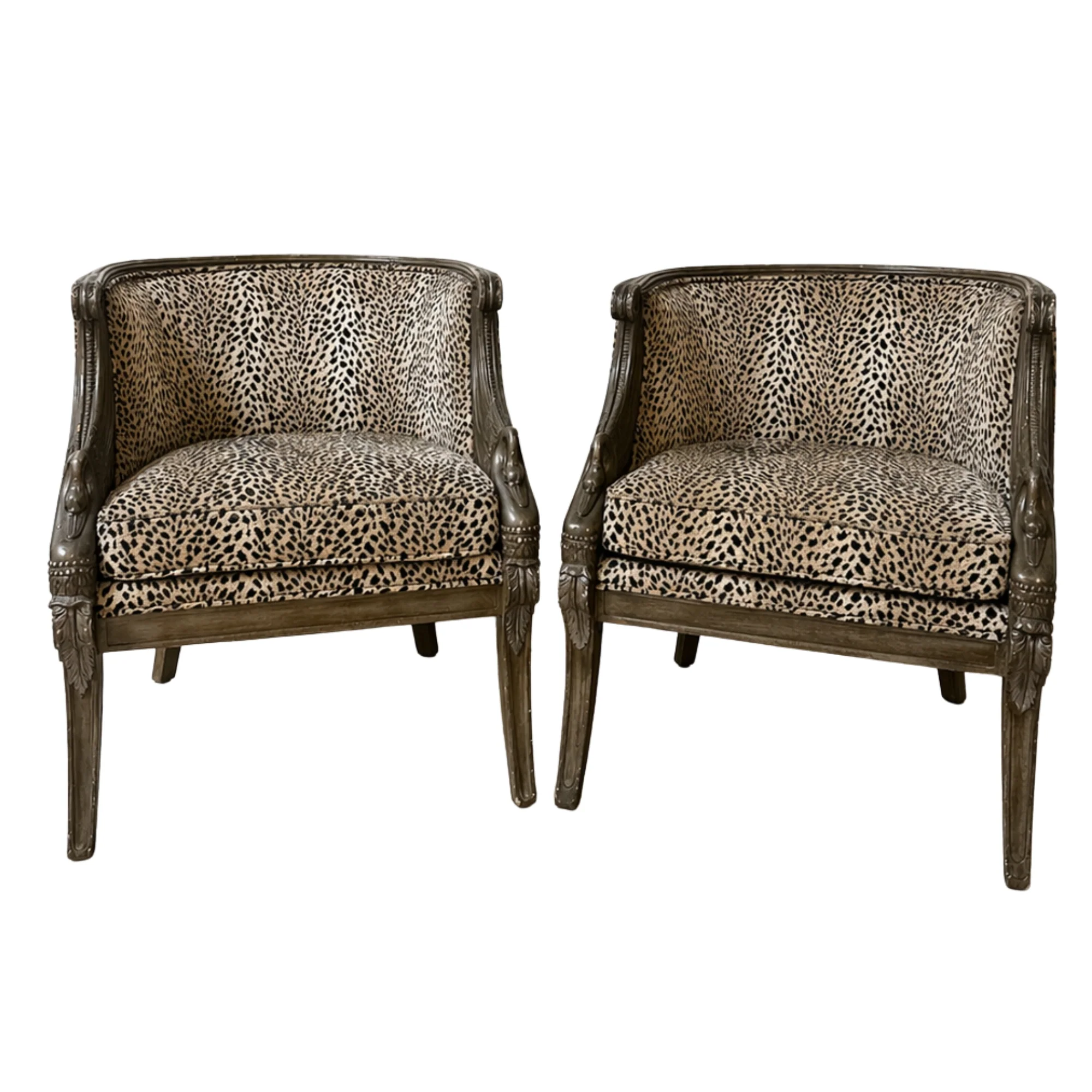 Pair of Swan Chairs