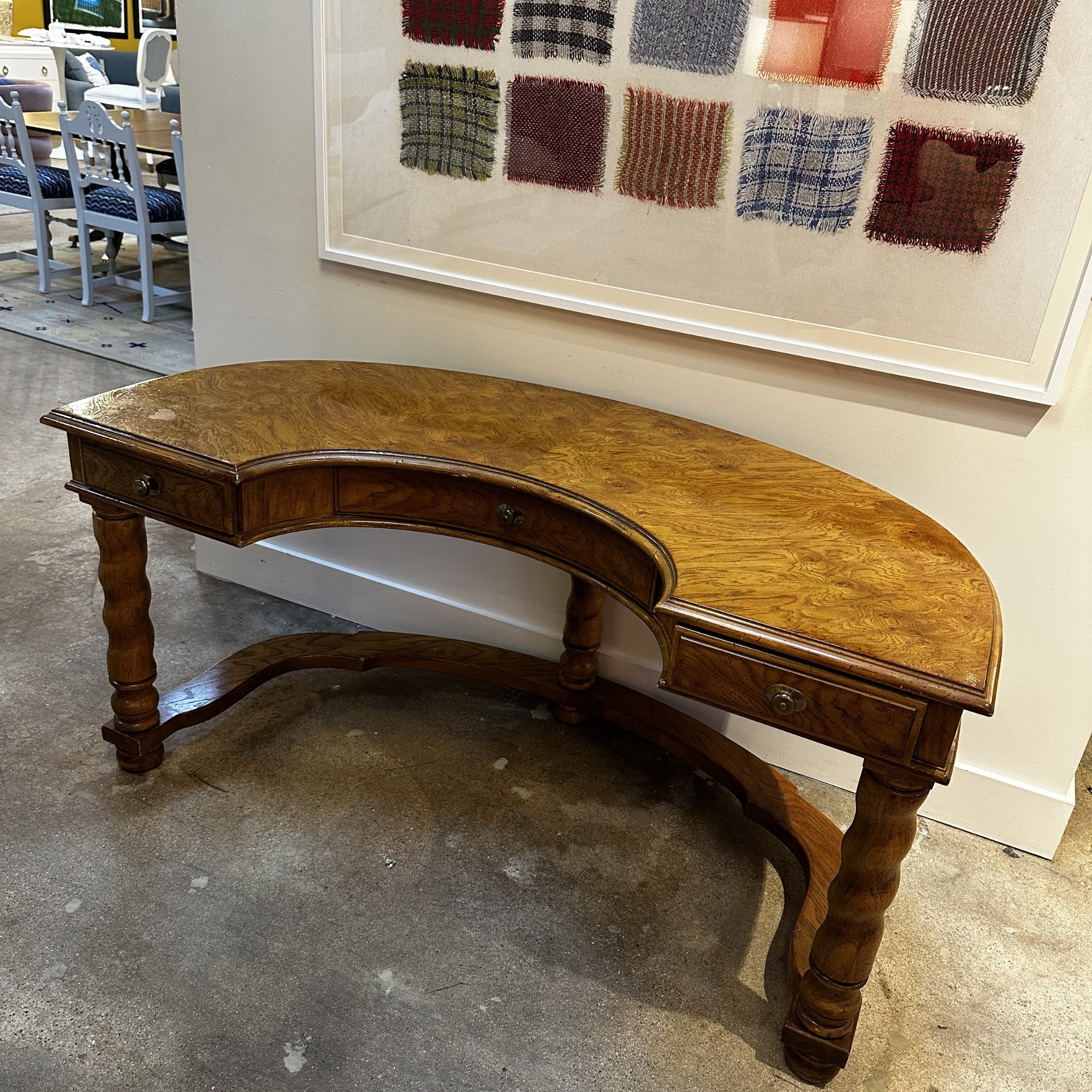 Crescent Shape Desk - Image 2