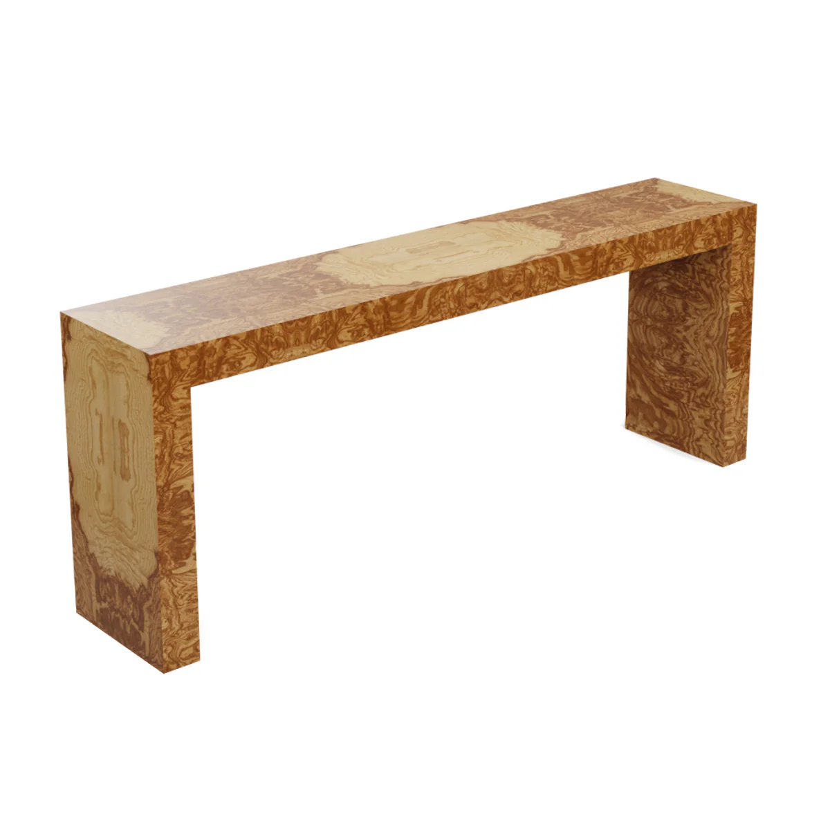 In Stock Savannah Console 72" in Golden Pecan Olive Ash - Image 5