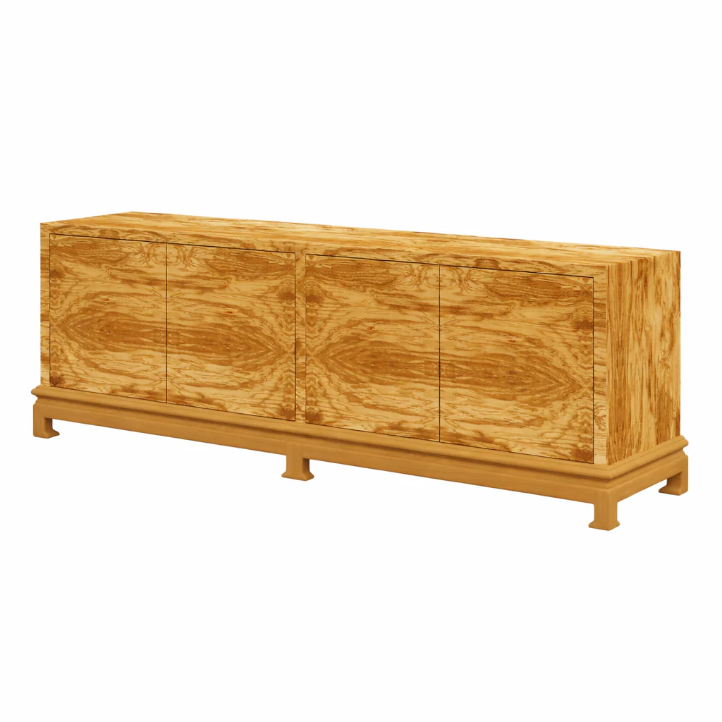 In Stock Yates Credenza 72" in Golden Pecan Olive Ash - Image 3