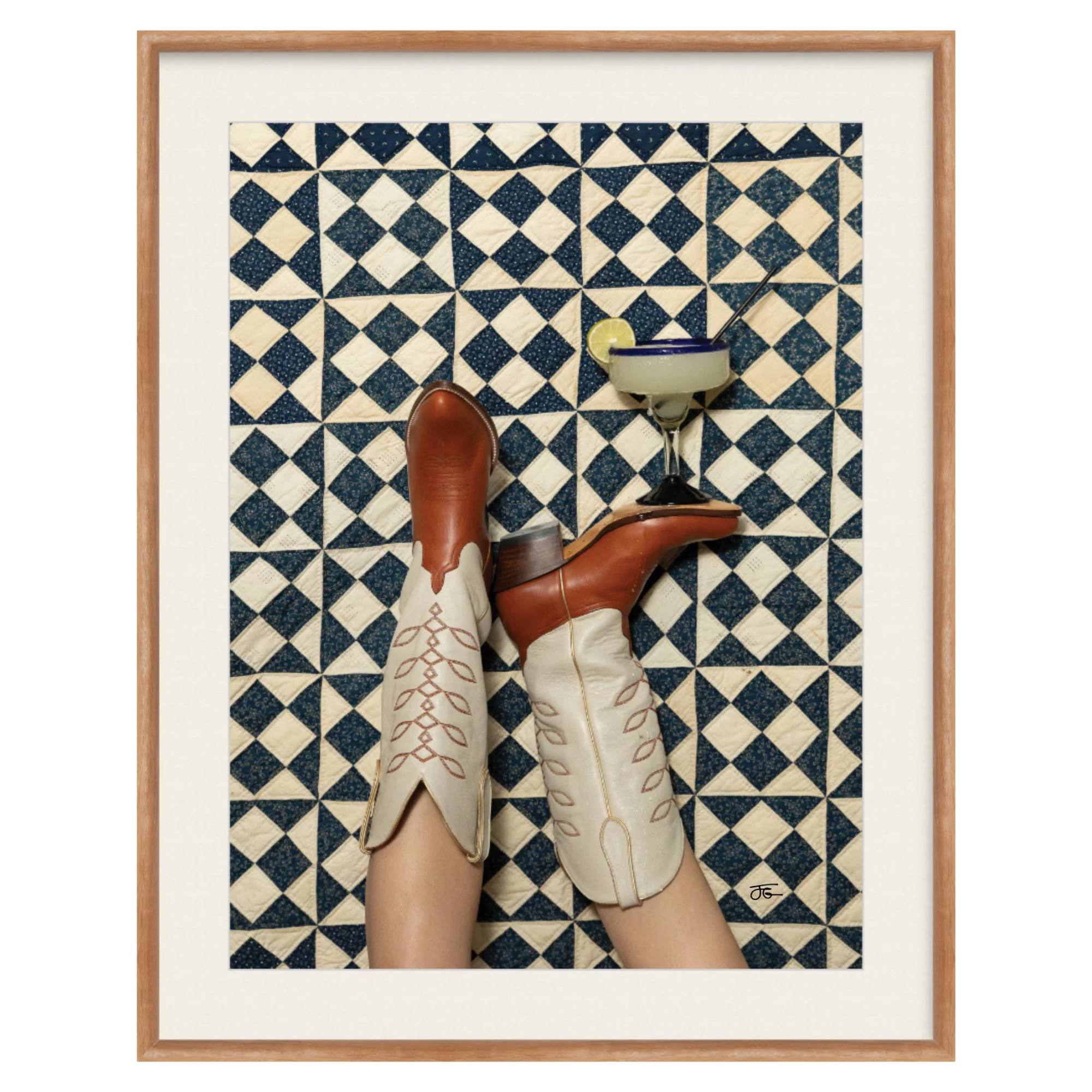 "Fraulein Boots & Shapeau Quilts" with Margarita by Jordan Geibel