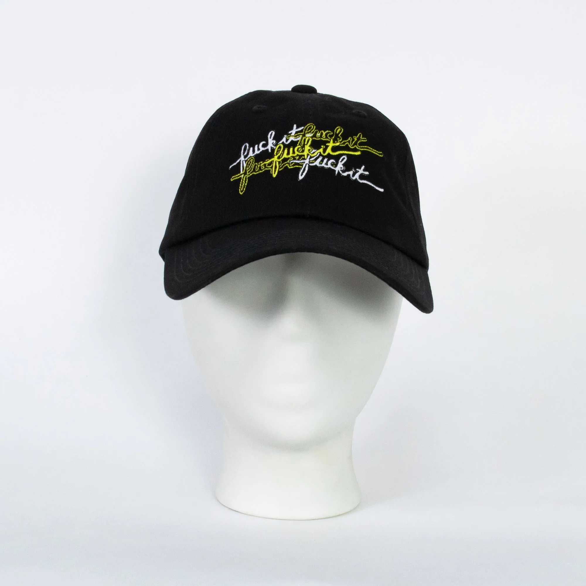Fuck It Hat - Black Neon - Image 3