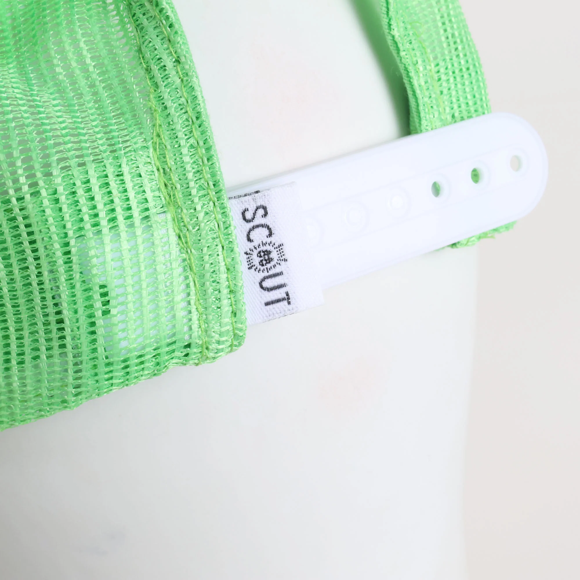Fuck It Trucker Hat - White & Neon Green - Image 5