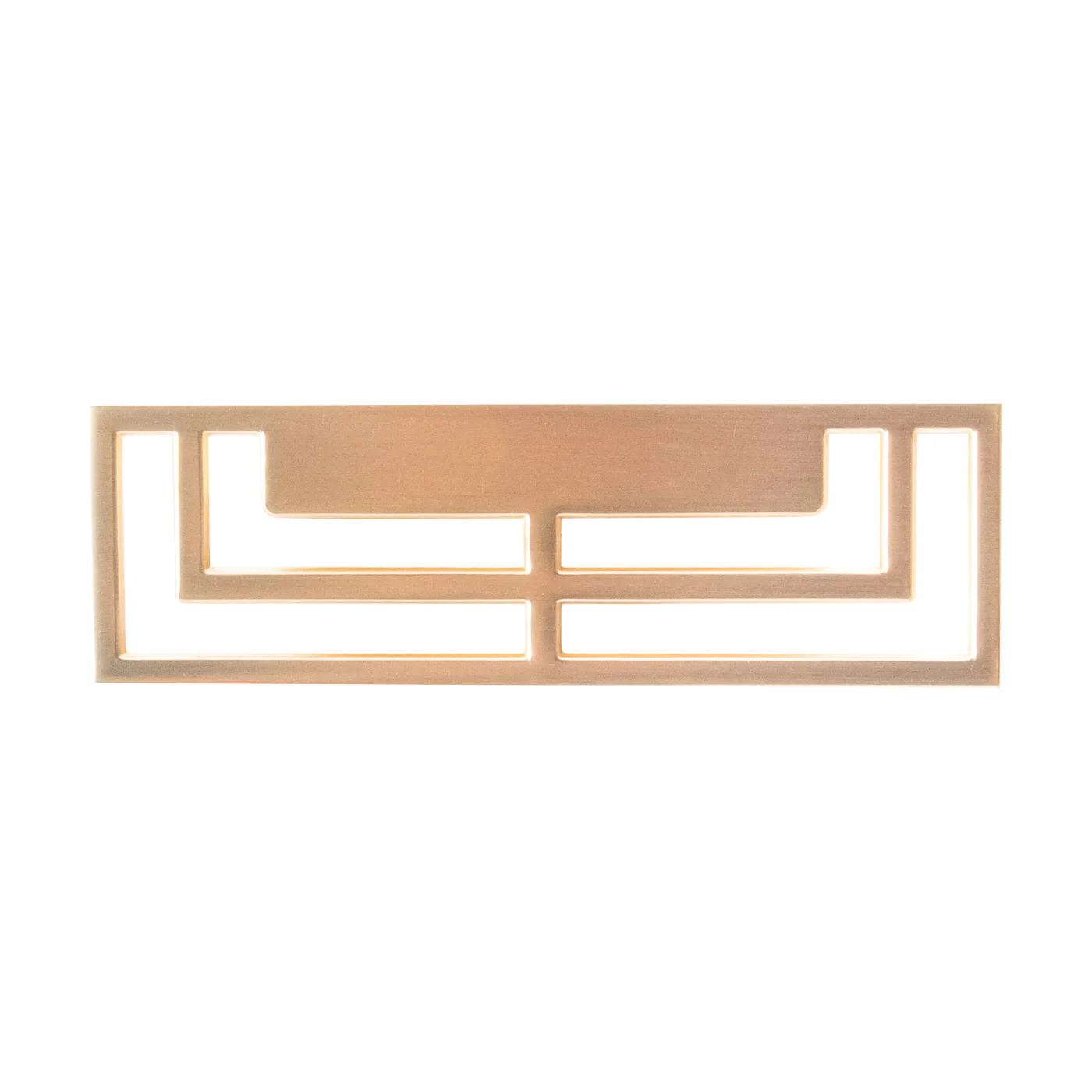 Geometric Gold Square Pull