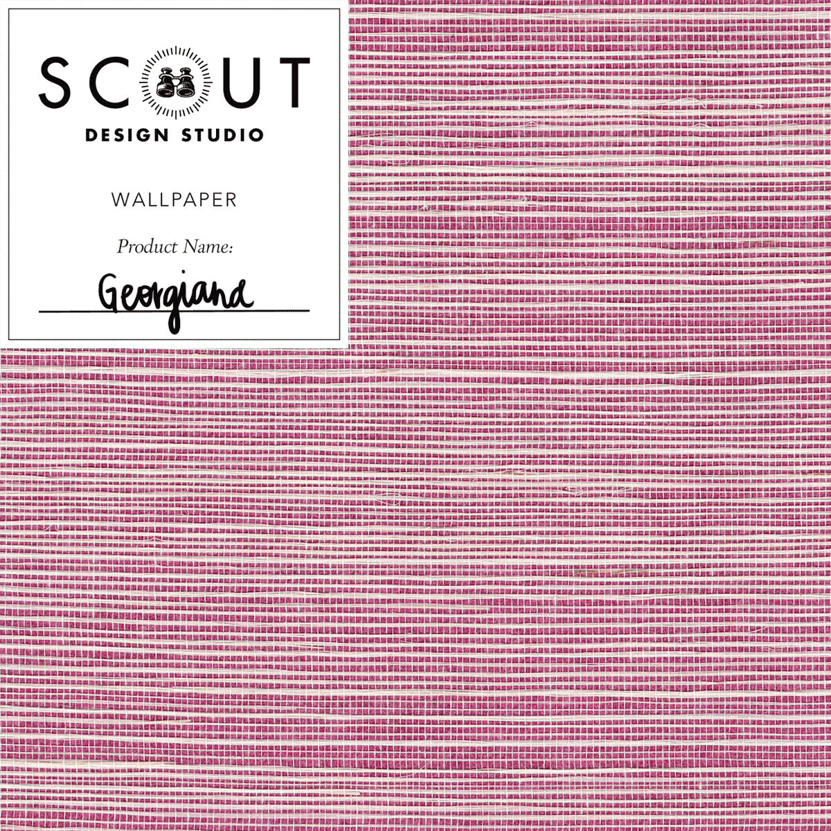 Georgiana Sisal Grasscloth Sample