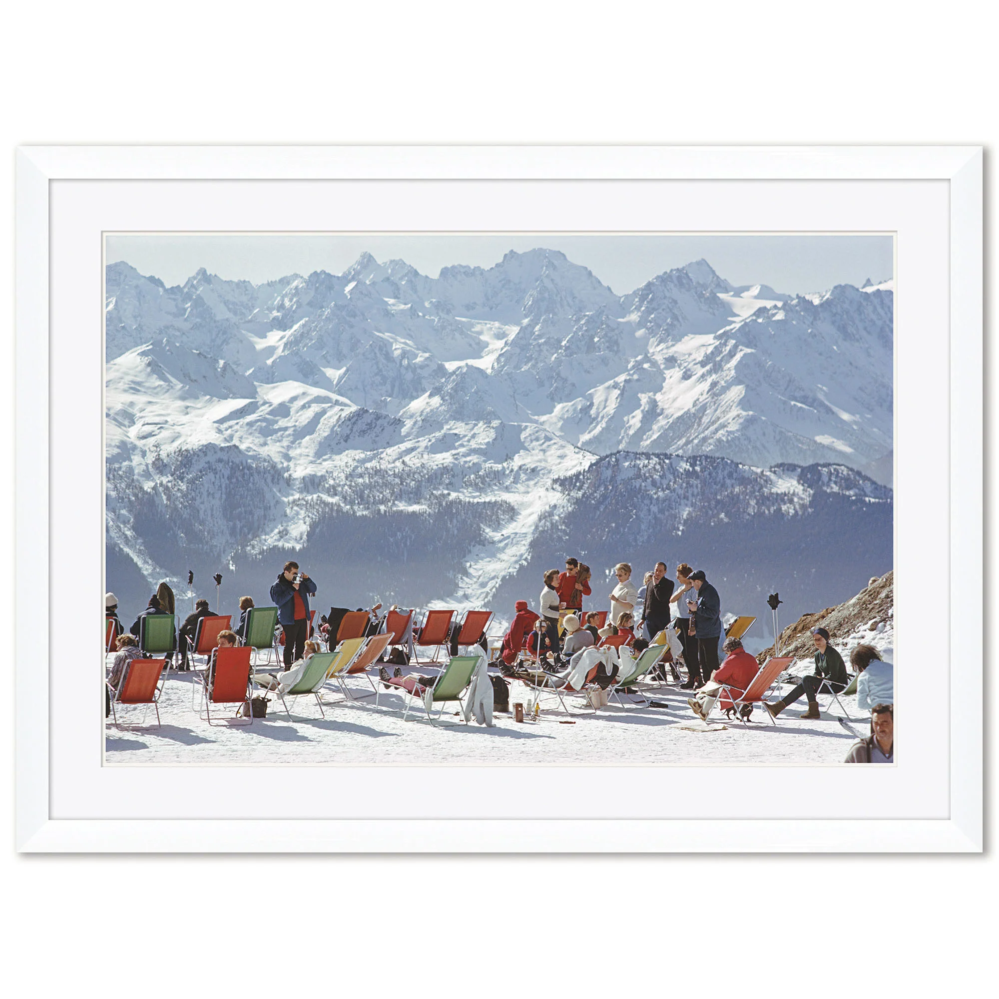 Getty Images 'Lounging in Verbier' by Slim Aarons