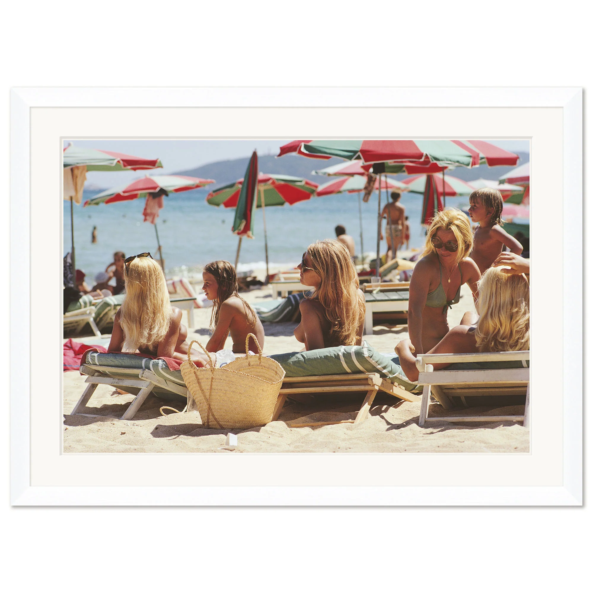 Getty Images 'Saint-Tropez Beach' by Slim Aarons