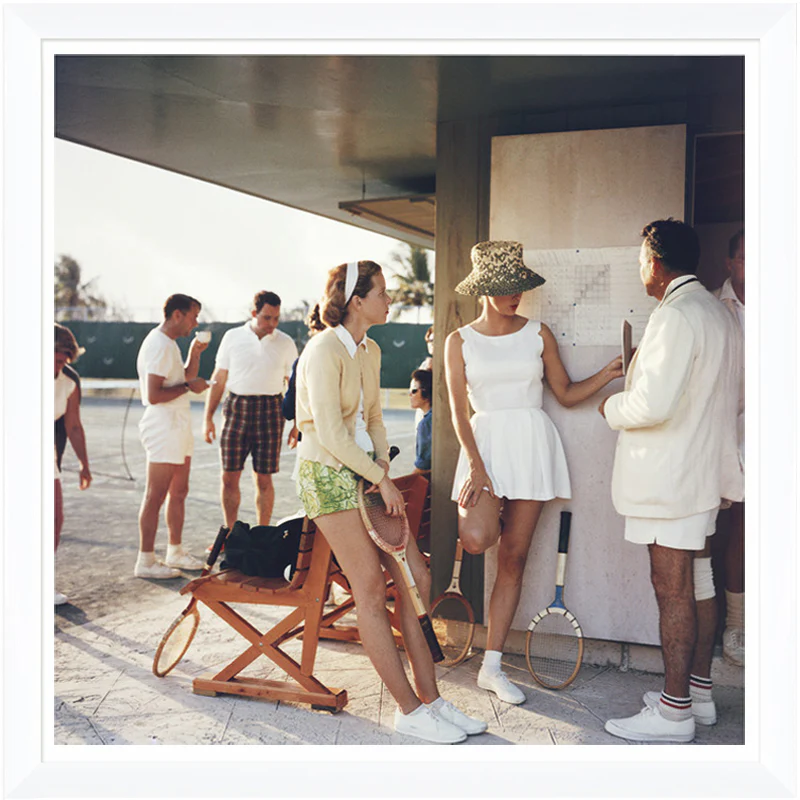 Getty Images ‘Tennis in the Bahamas’ by Slim Aarons