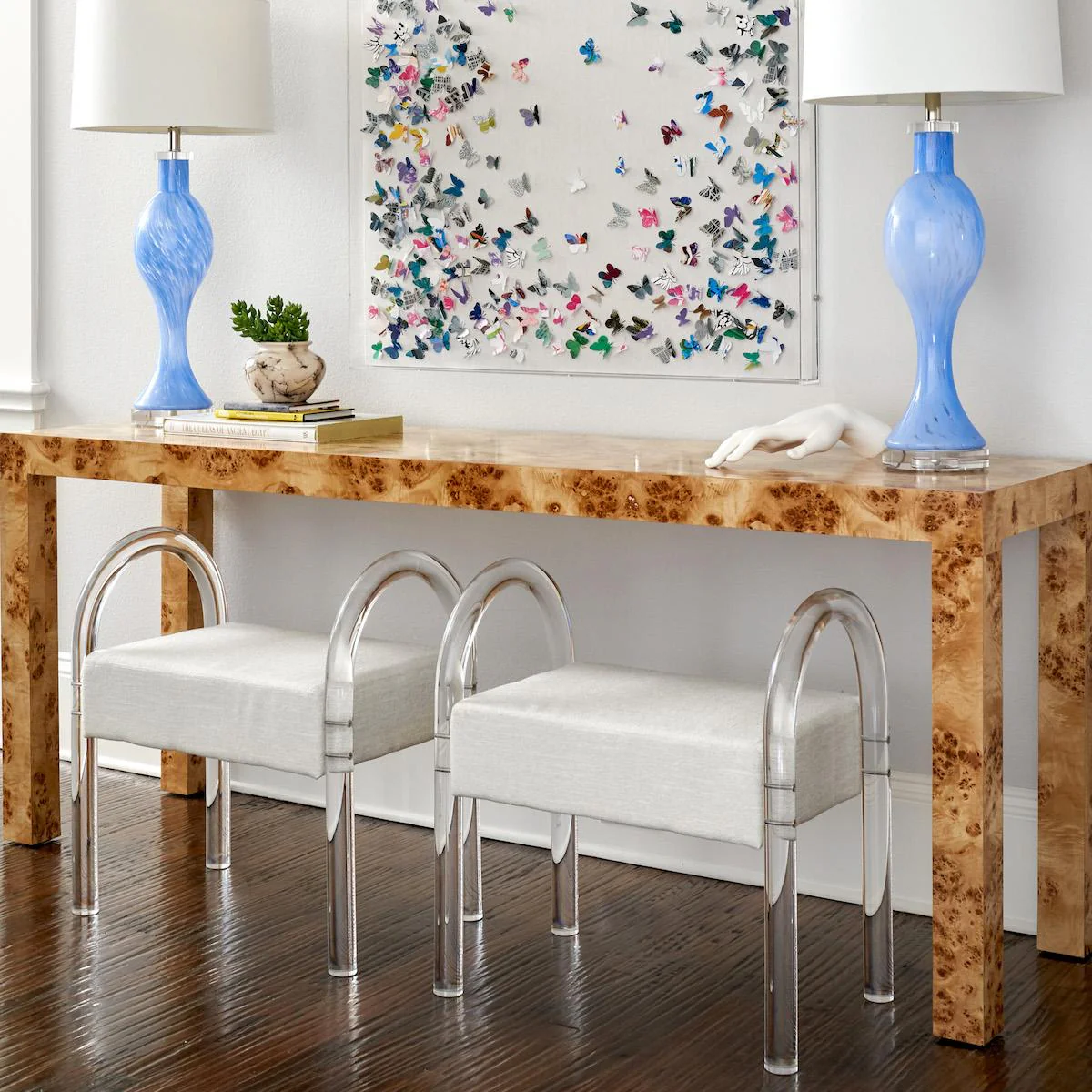 Gibbs Bench In Ivory - Image 5