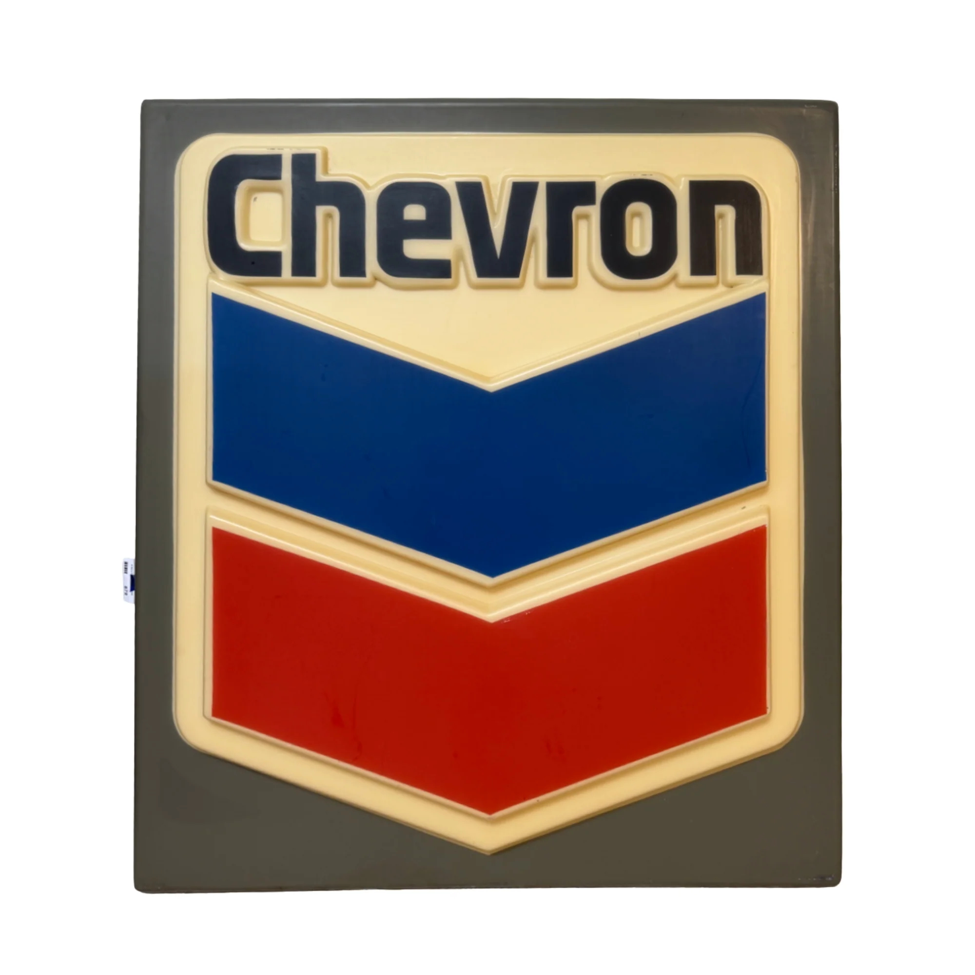 Vintage Chevron Gas Station Sign