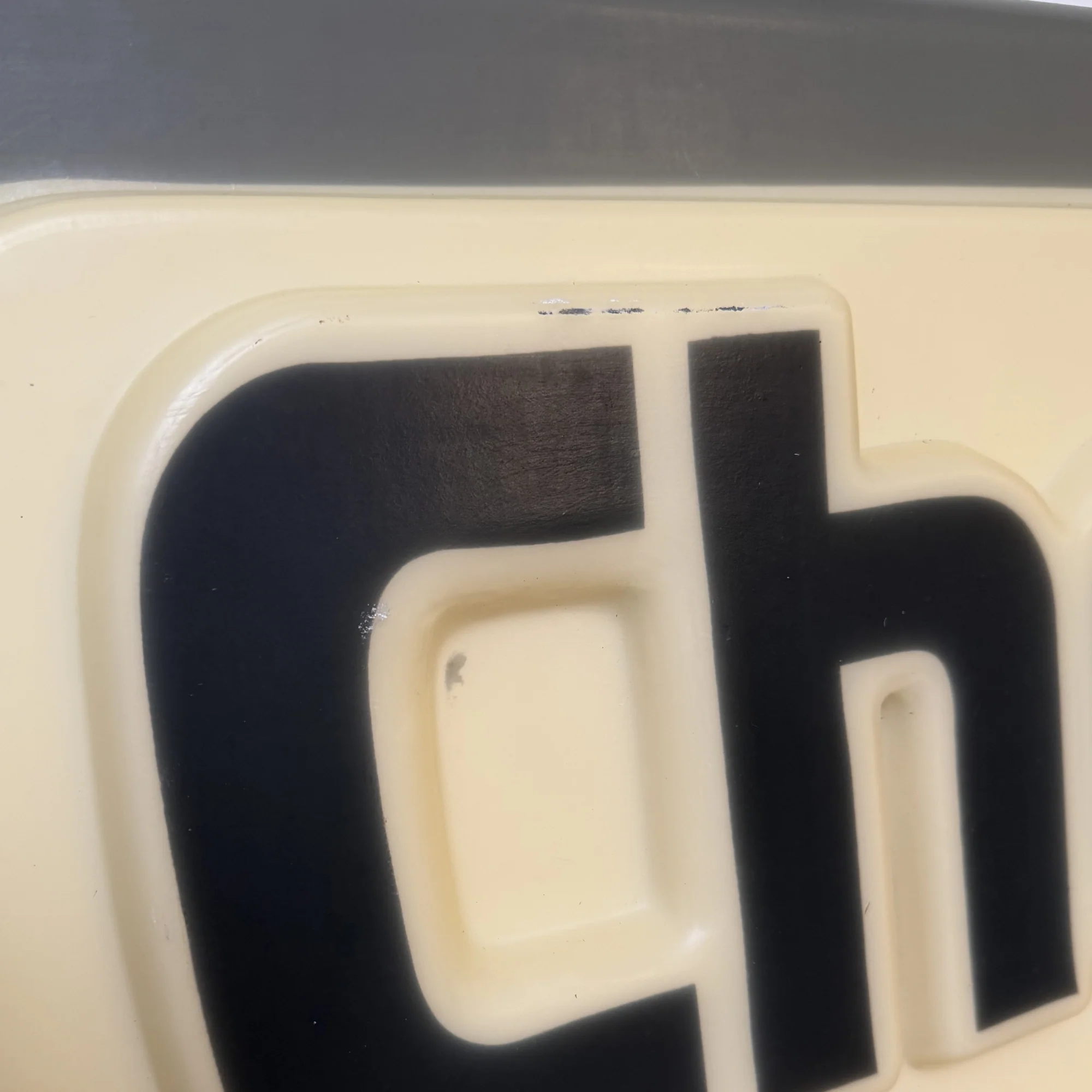 Vintage Chevron Gas Station Sign - Image 3