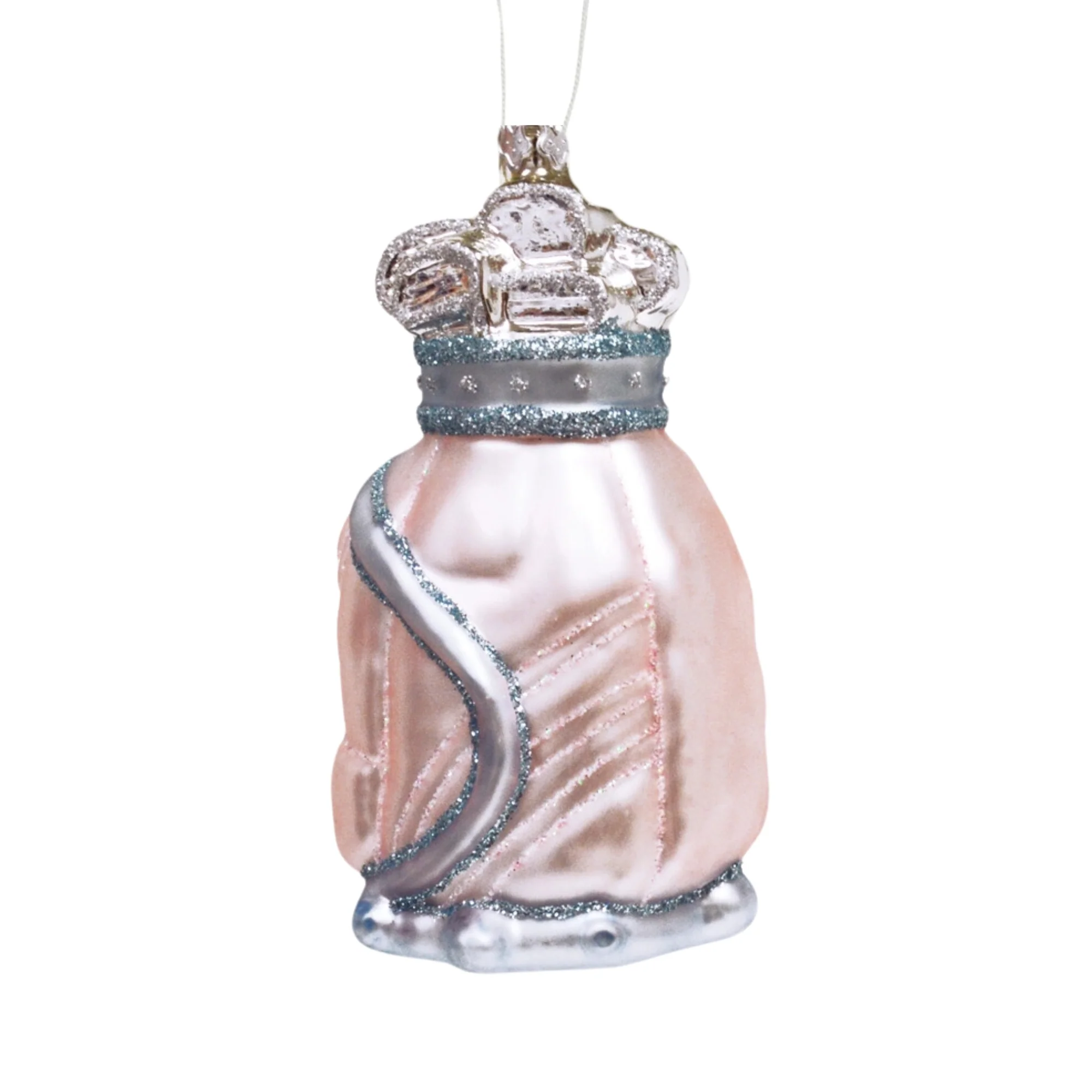 Golf Bag Boxed Glass Ornament