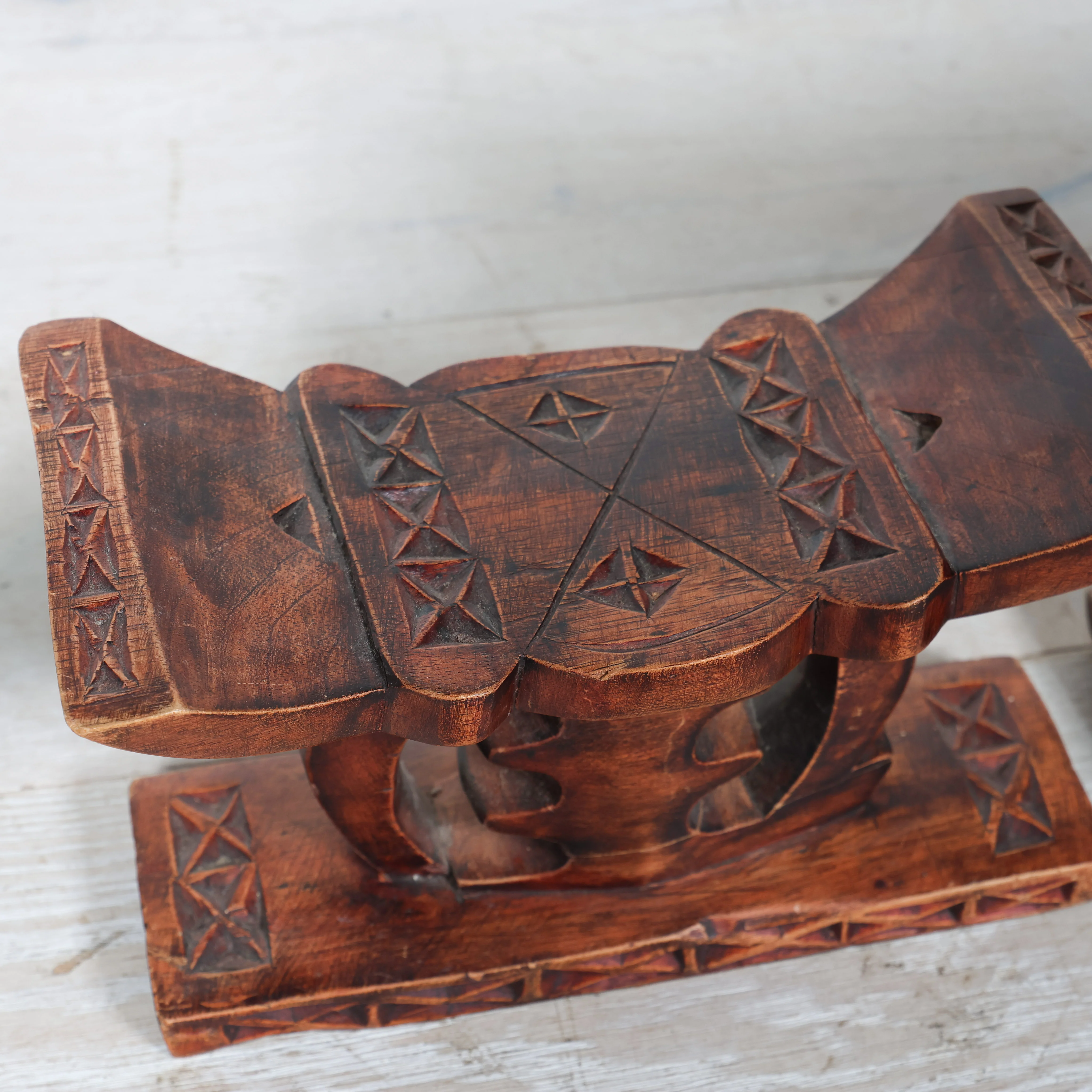 Graduated Stools Handcrafted in Ghana - Image 3