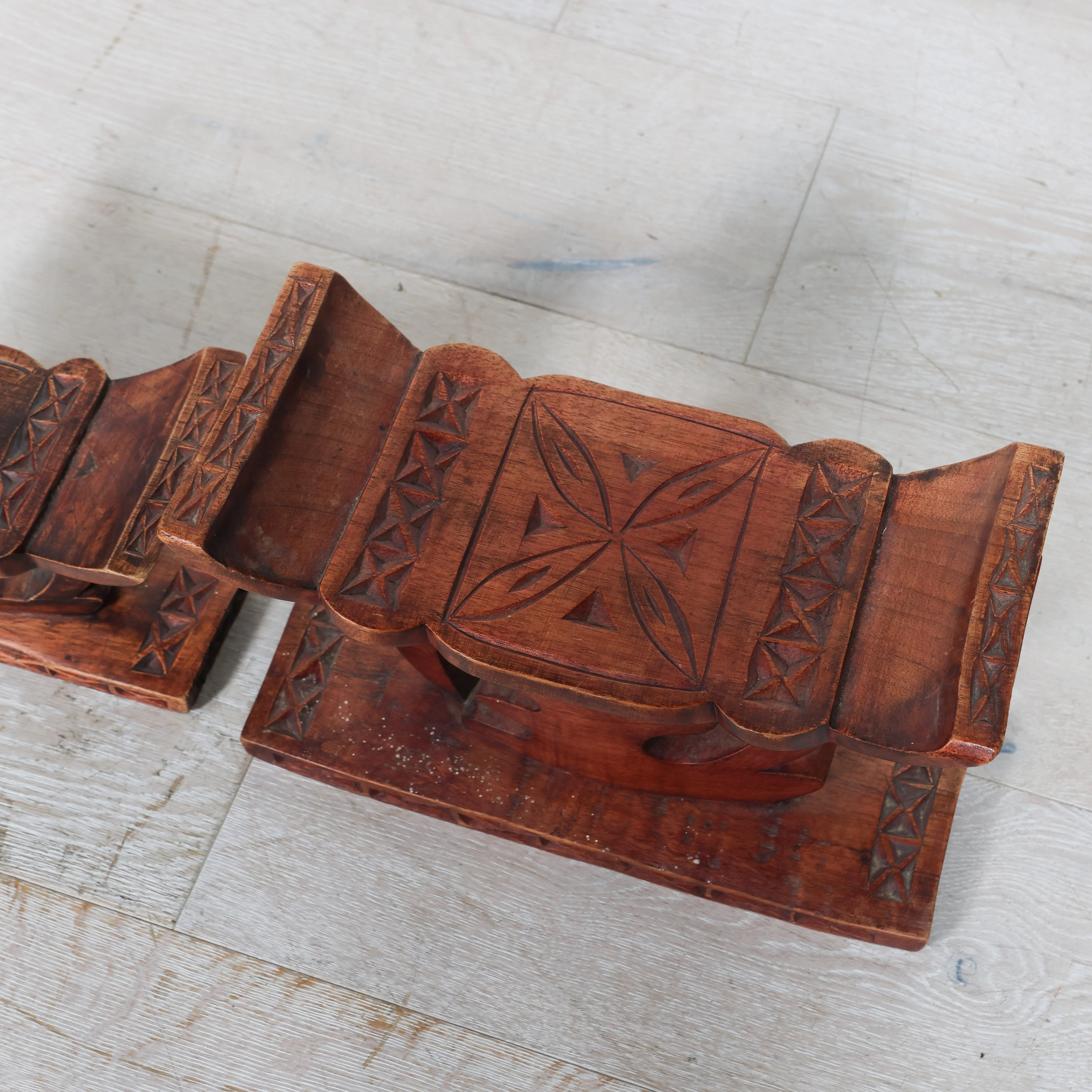 Graduated Stools Handcrafted in Ghana - Image 5