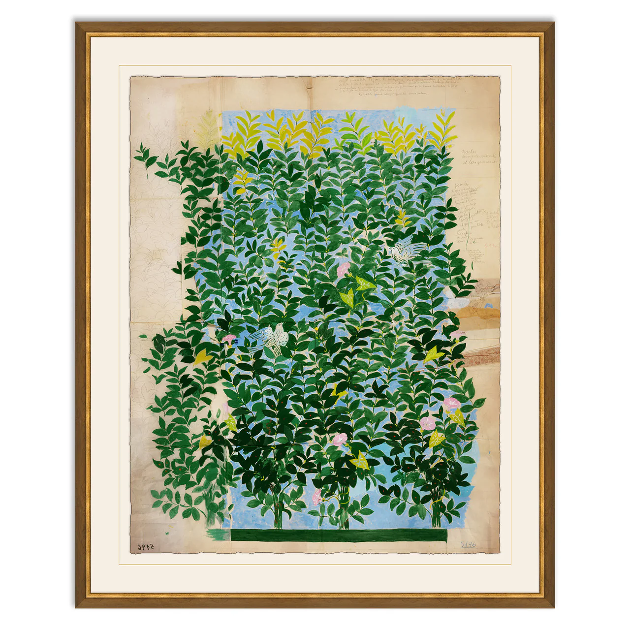 'Green Leaves’ by Paule Marrot