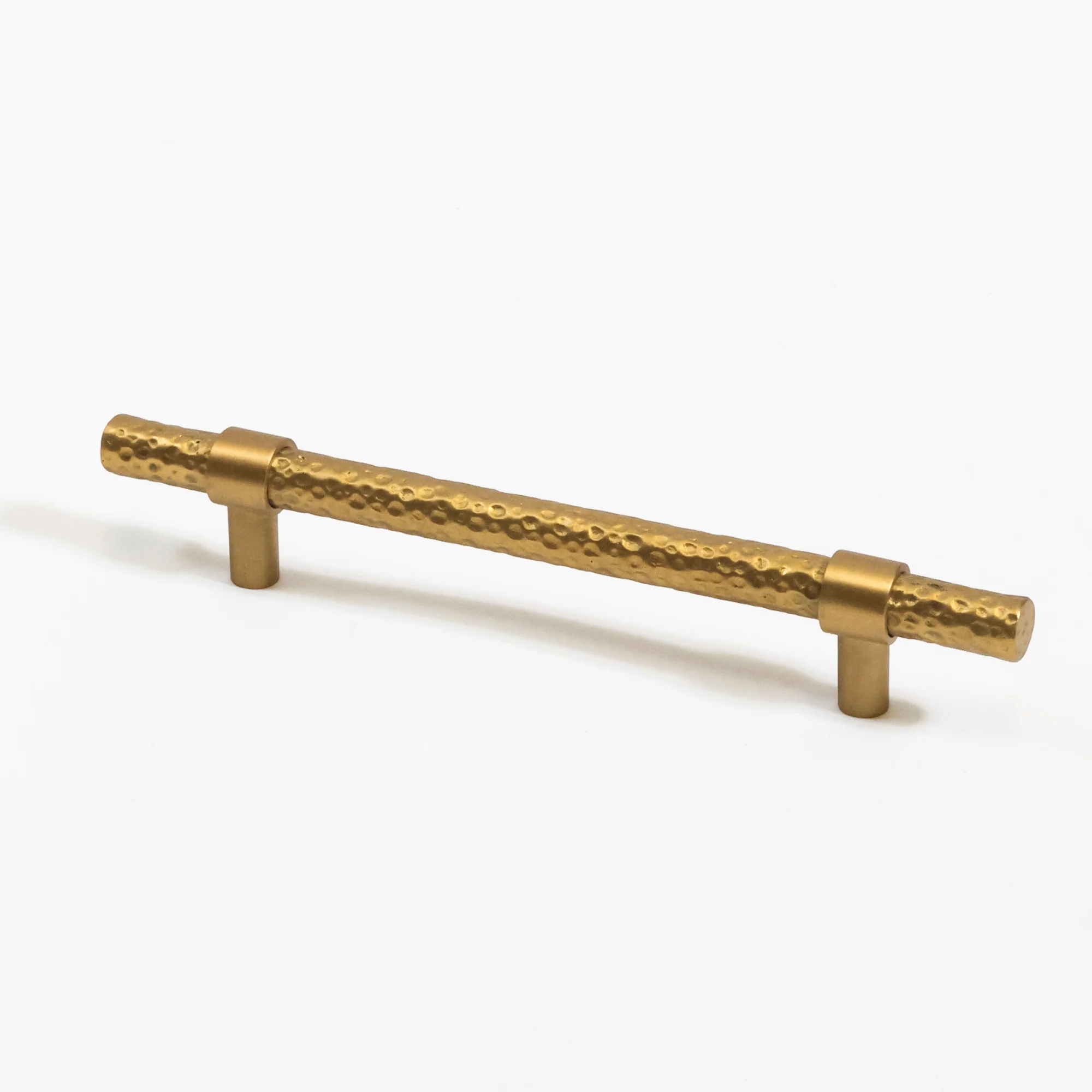 Hammered Brass Handle 5" - Image 2