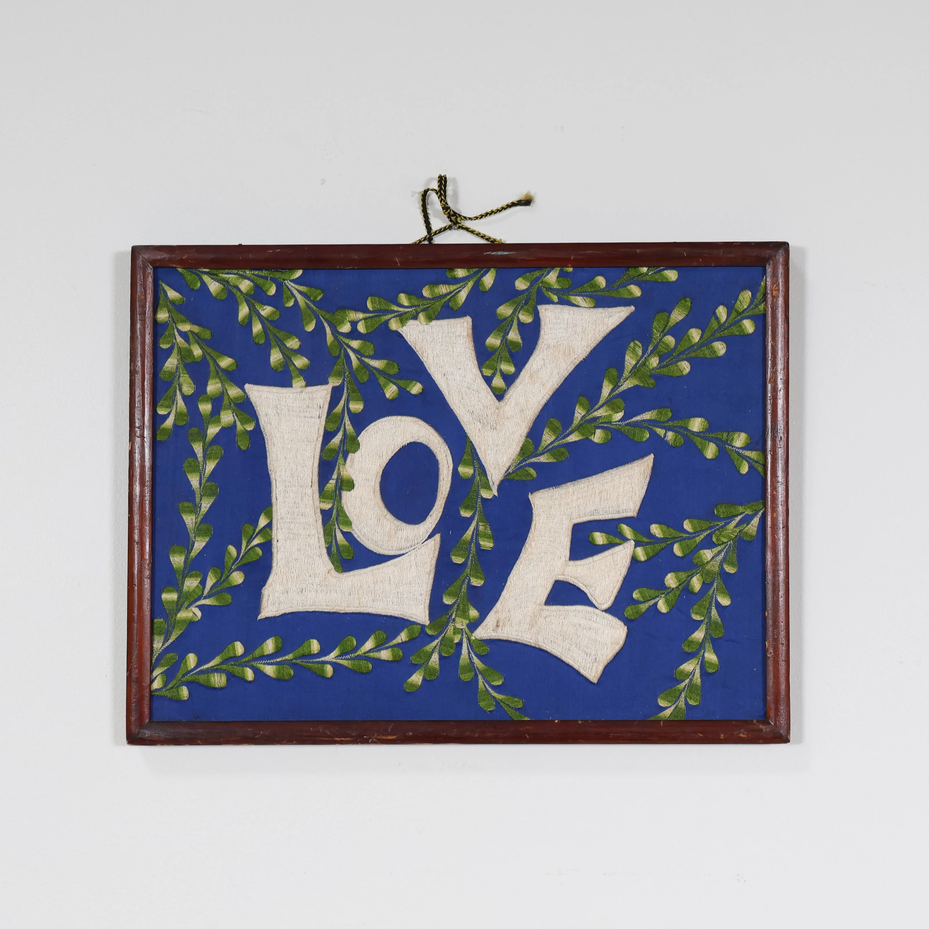 Hand Embroidered 'Love' Artwork - Image 2