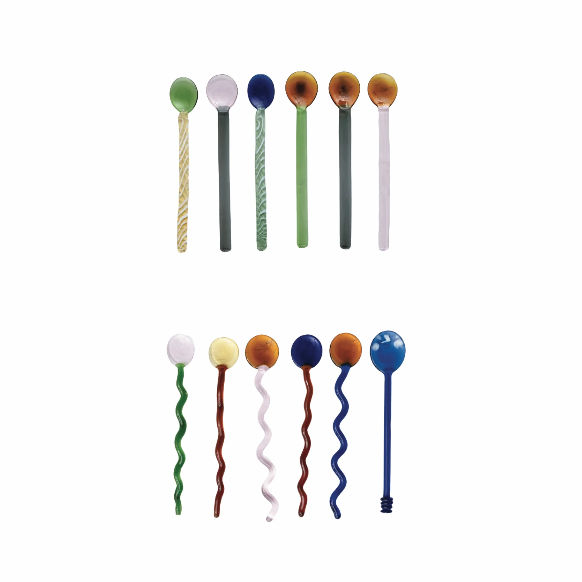 Handmade Glass Spoons
