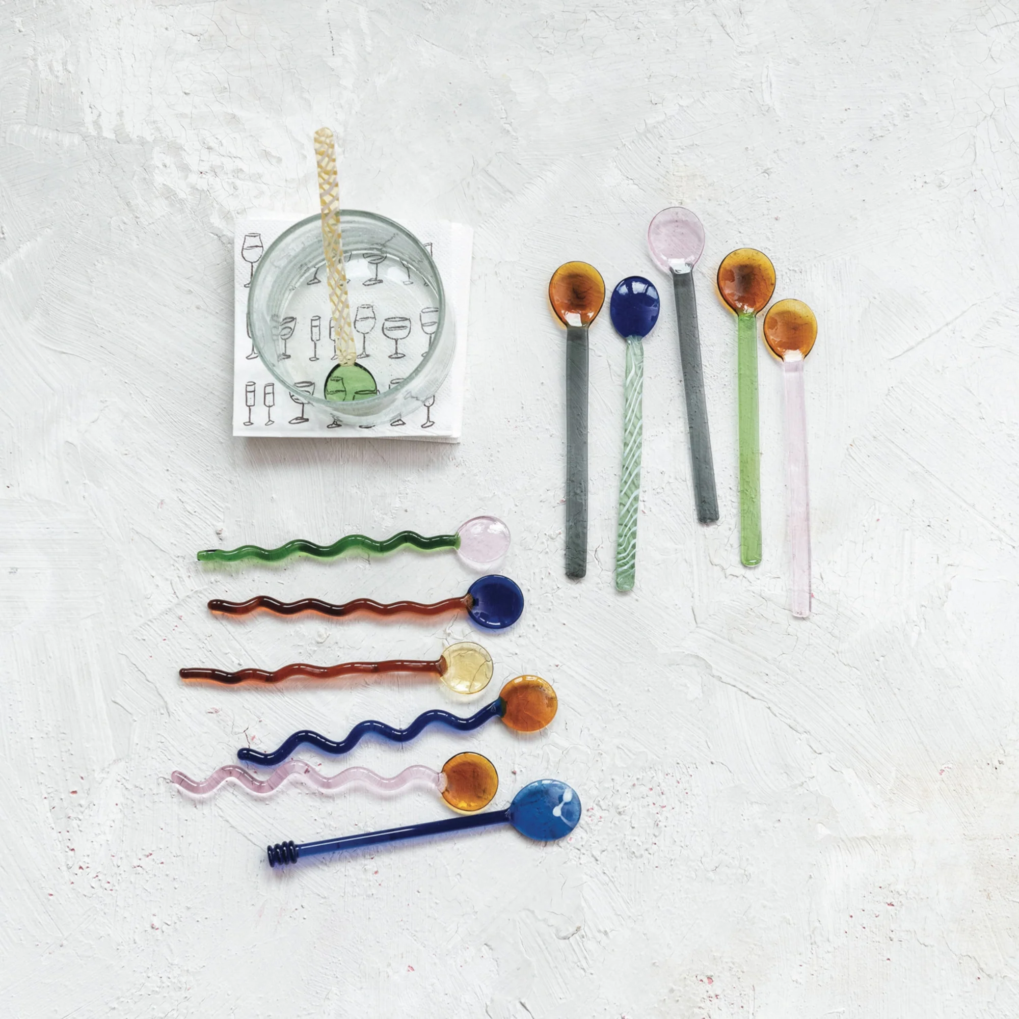 Handmade Glass Spoons - Image 2