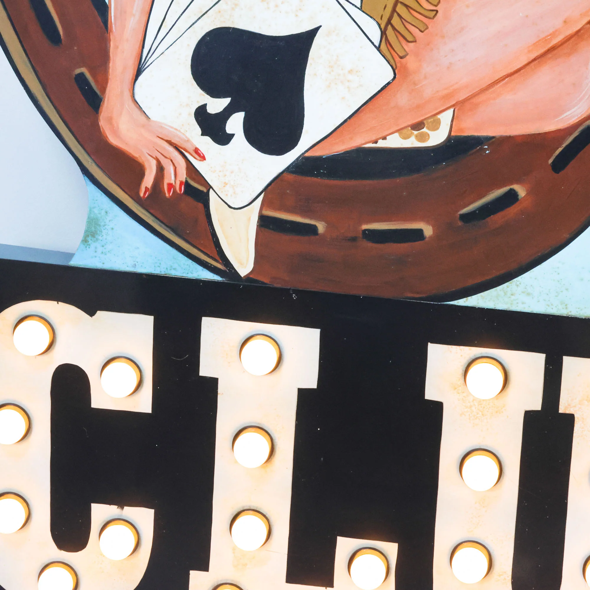 Horseshoe Club Light Up Sign - Image 4