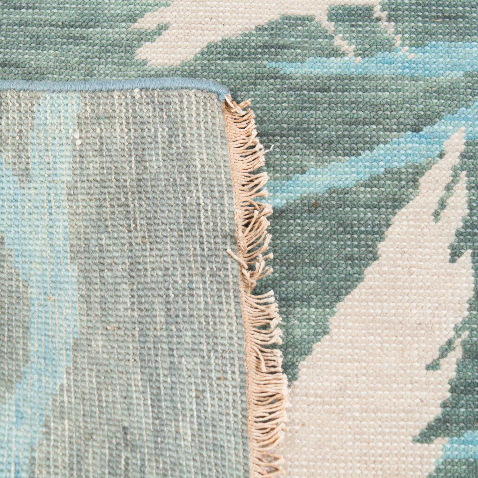 Hummingbird Turkish Knot Runner Rug - Image 4