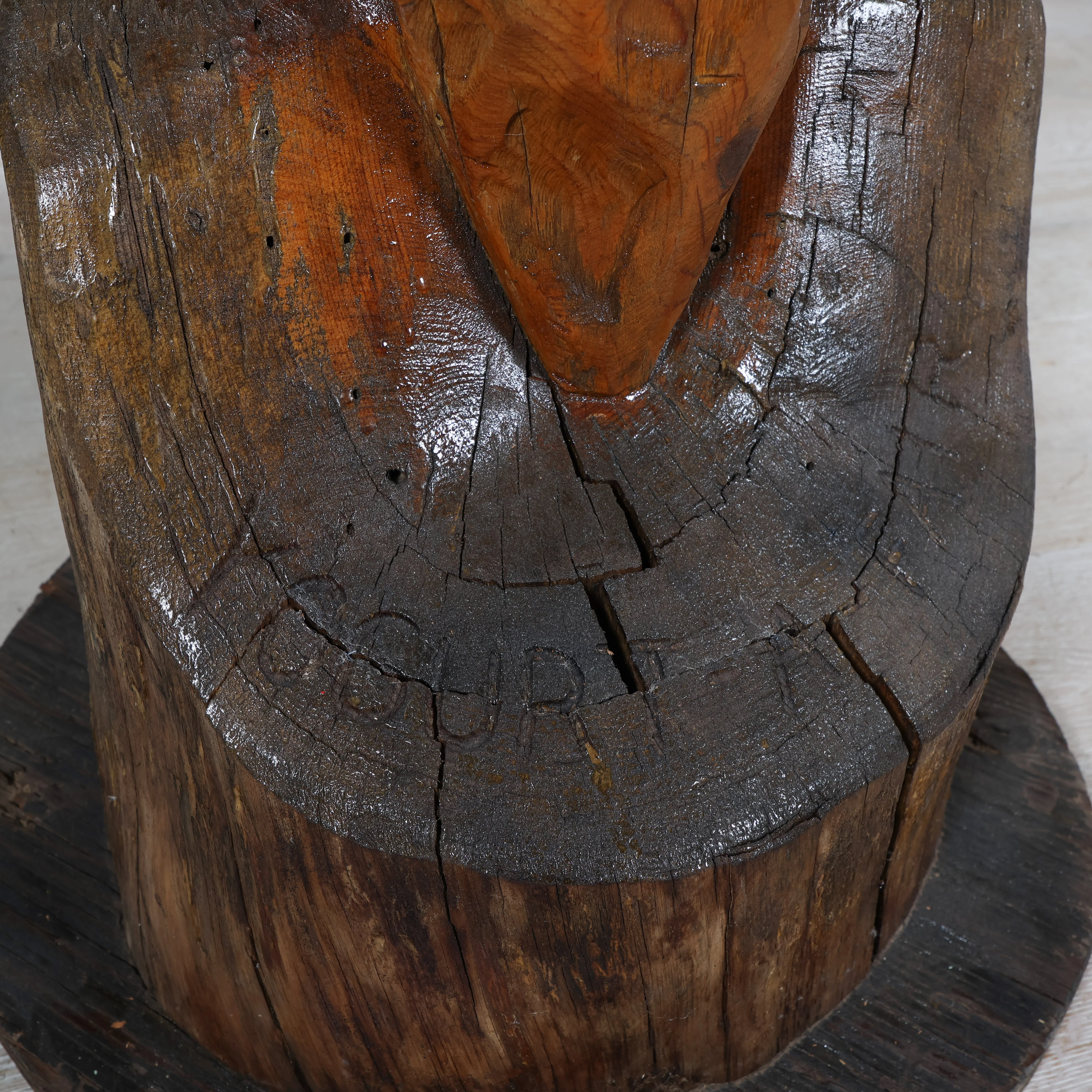 Ice Cream Carved from Tree - Image 4